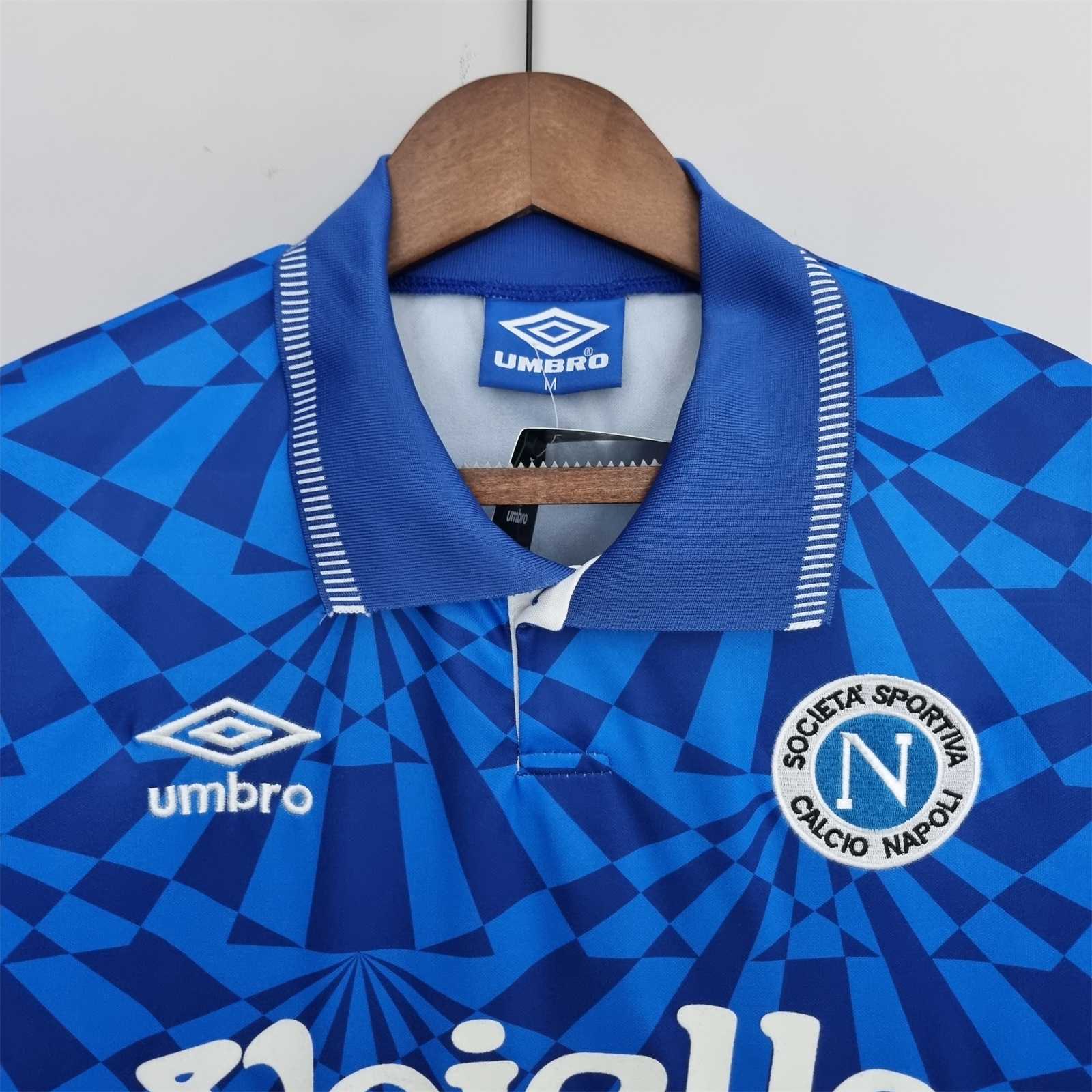 TKH-turbokithub-Retro Napoli 1991-93 Home Stadium Jersey