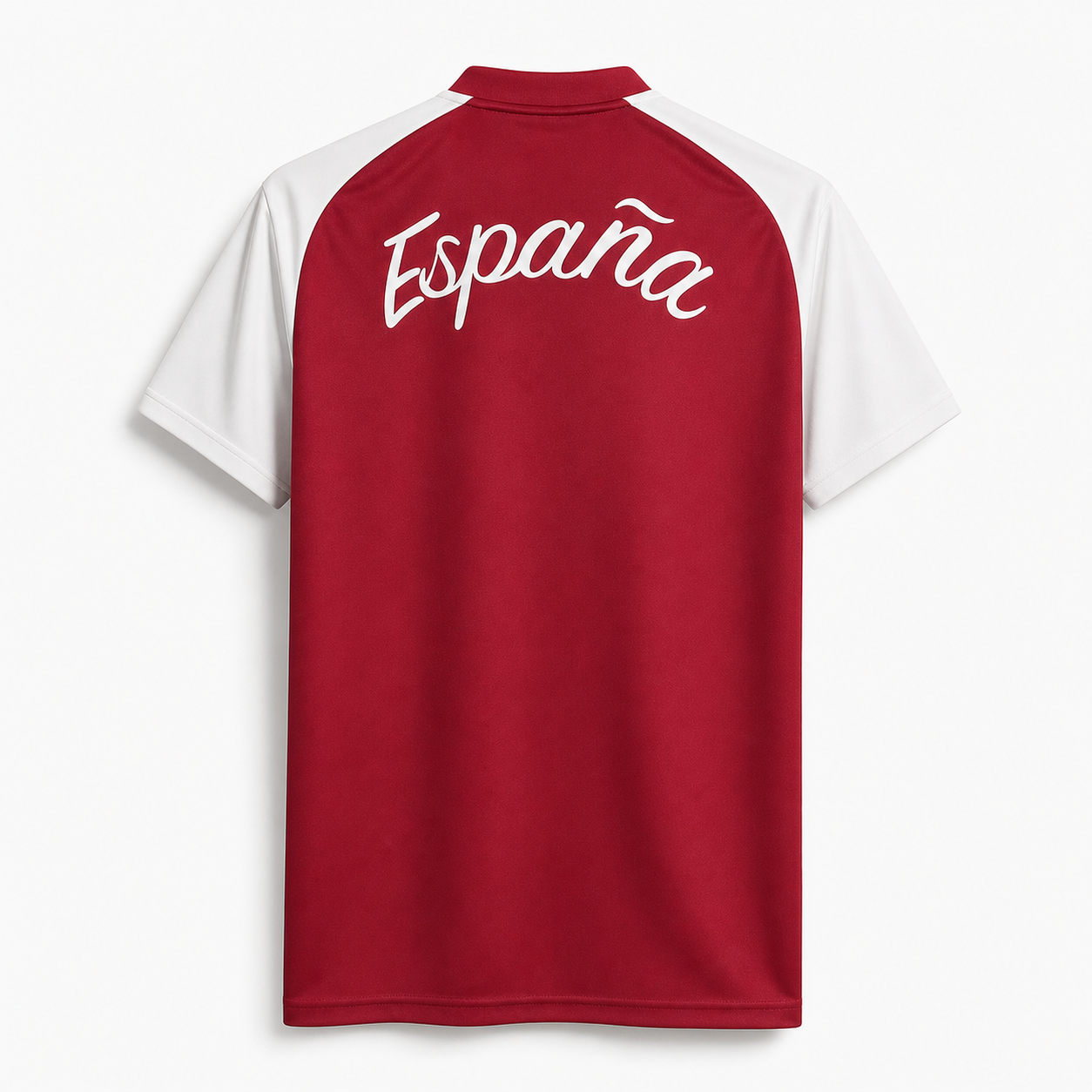 TKH-turbokithub-Spain 2026 Red With White Pre-Match Training Jersey - Fans Version