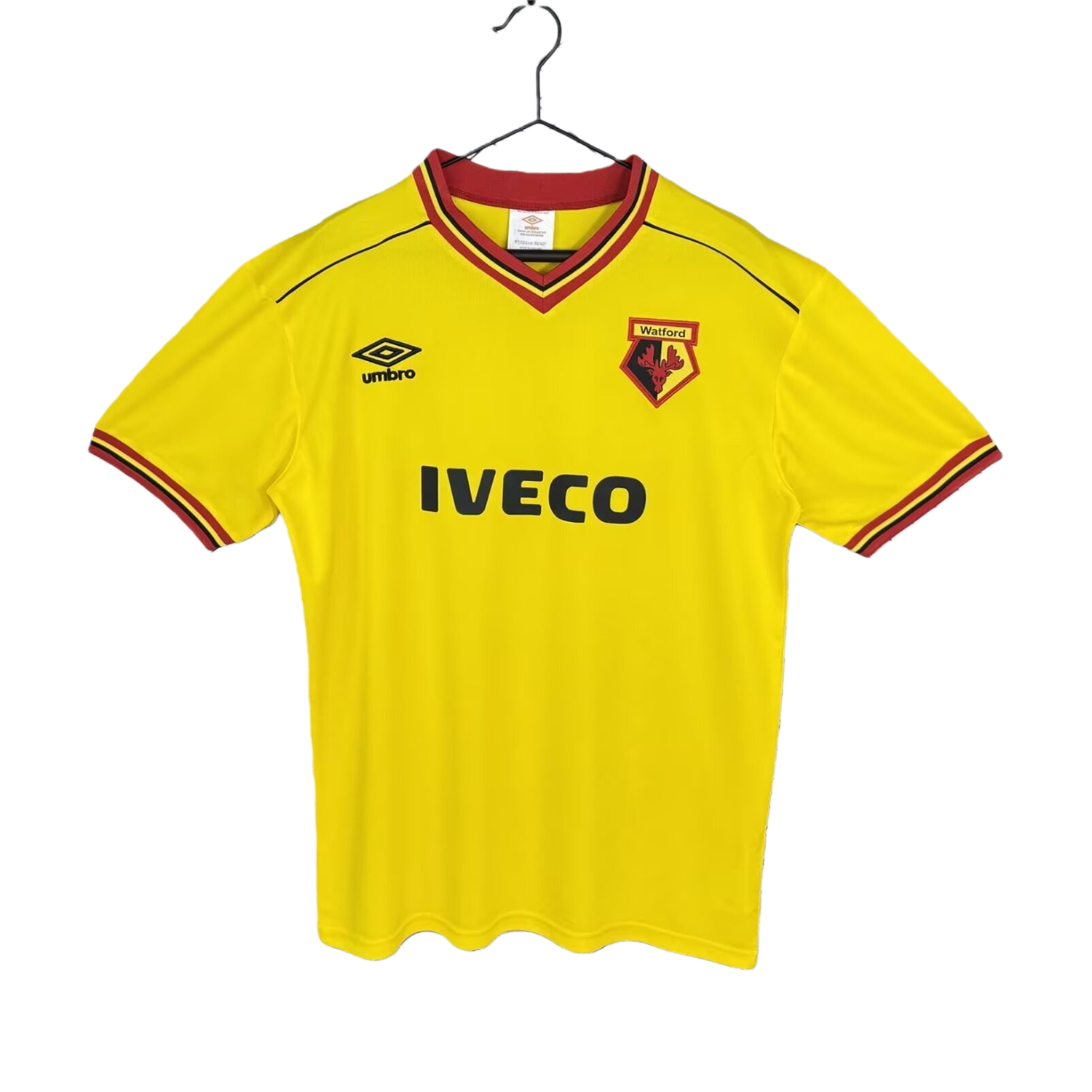 TKH-turbokithub-Retro Watford 1982-85 Home Jersey