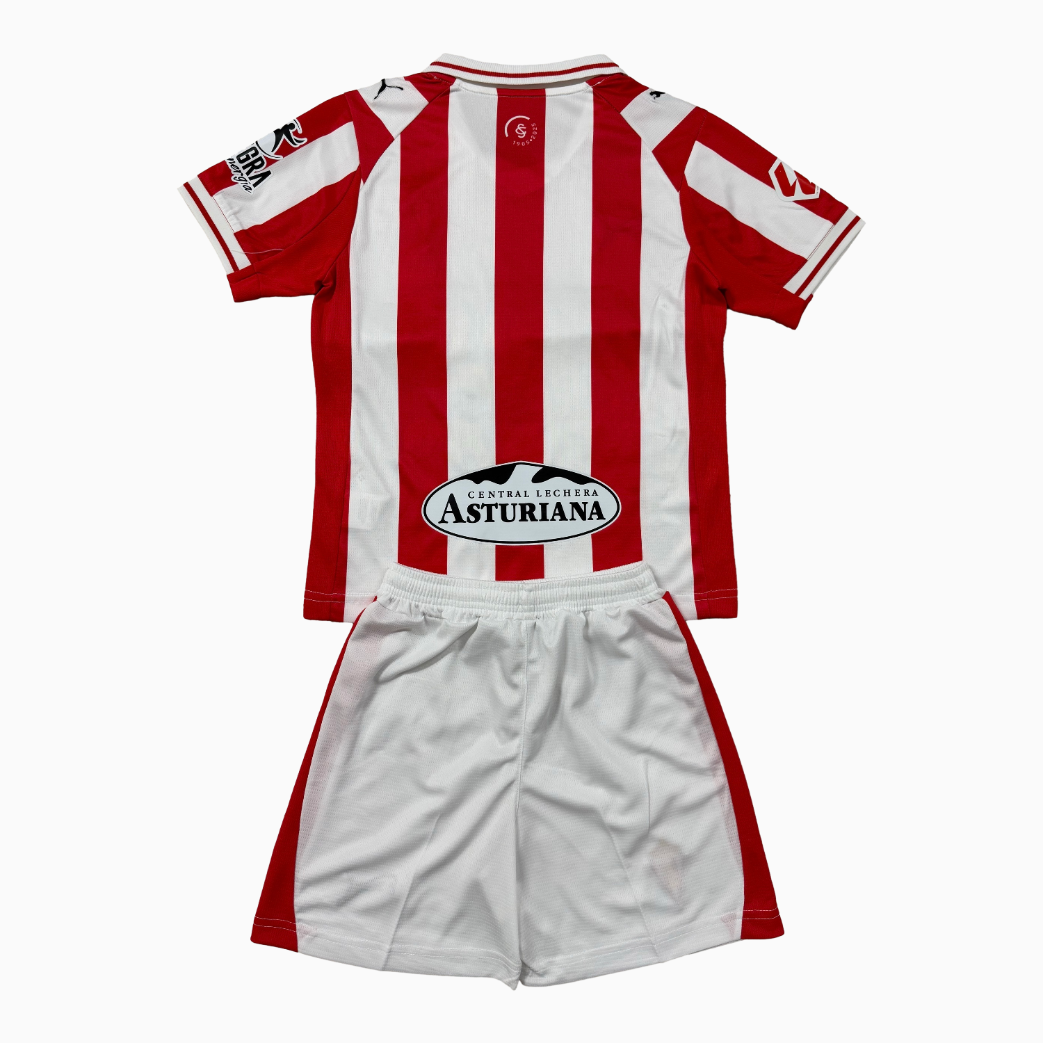 TKH-turbokithub-Sporting Gijon 25-26 Home Men's Adult Jersey Set - Fans Version