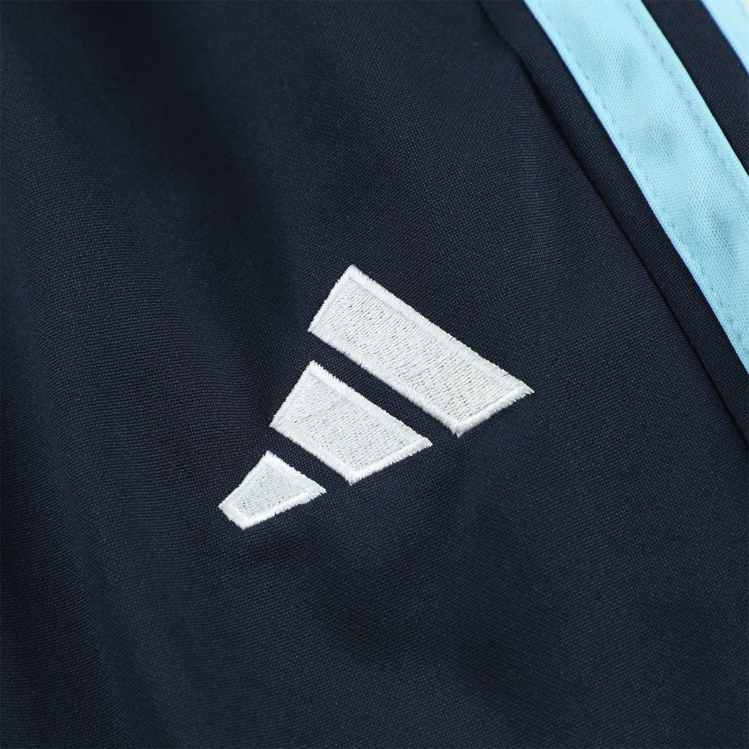 TKH-turbokithub-Argentina 2026 Long Sleeve Training Set - Blue Black Top & Pants