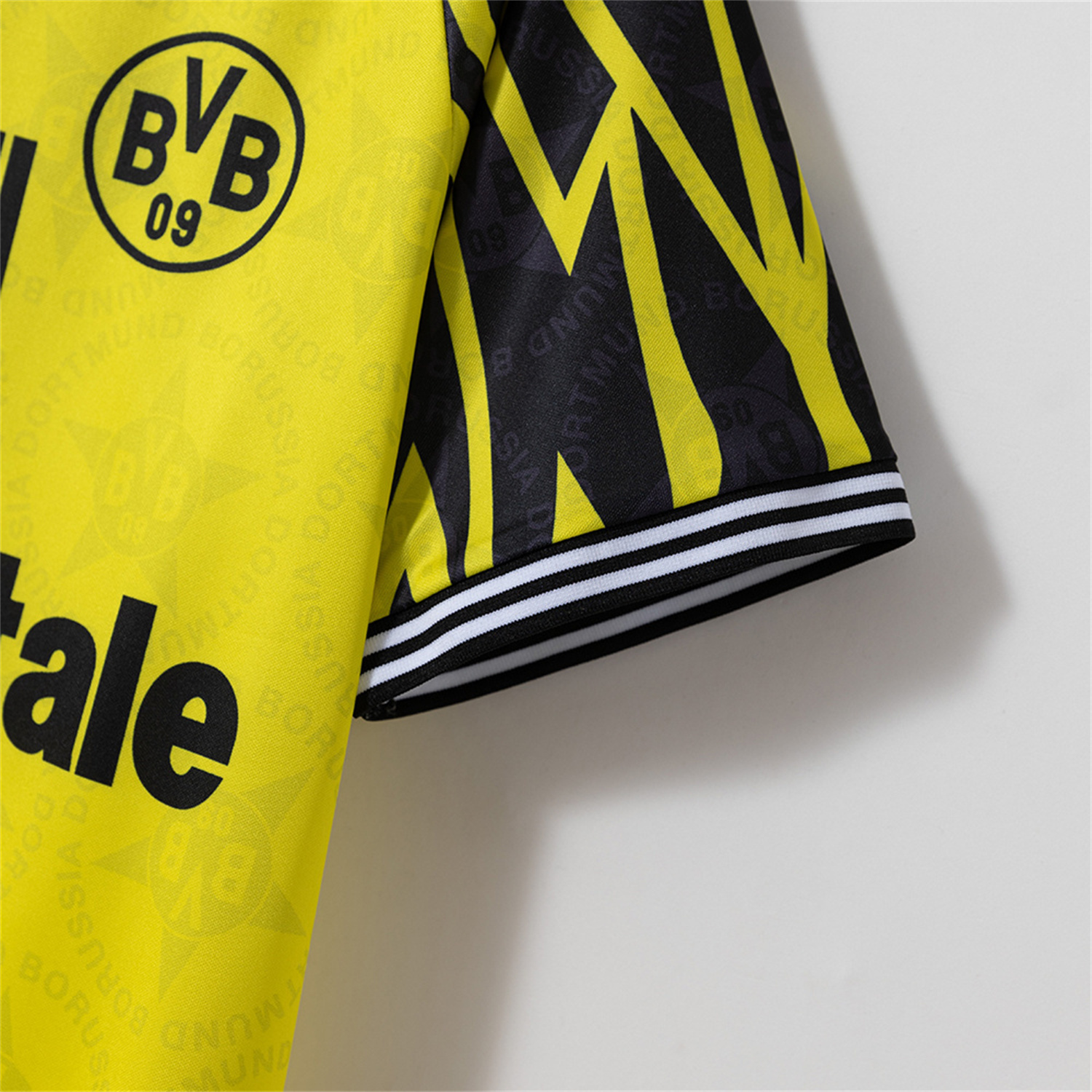 TKH-turbokithub-Retro Dortmund 1994-95 Home Jersey