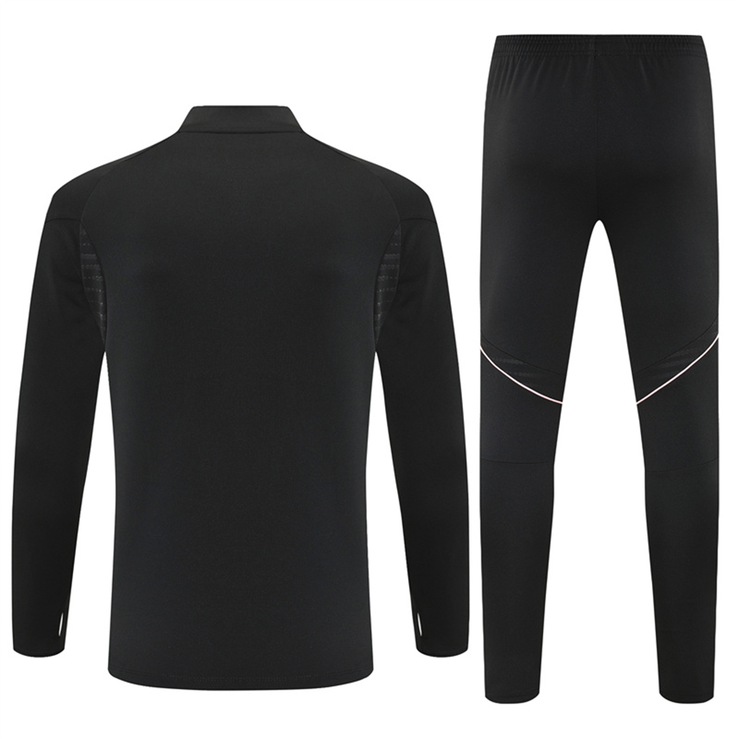 TKH-turbokithub-Juventus 25-26 Long Sleeve Training Set - Black Top and Black Pants