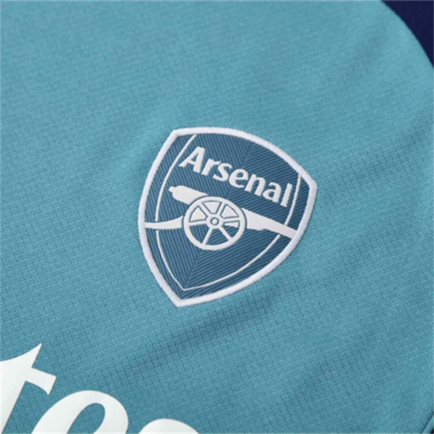TKH-turbokithub-Arsenal 25-26 Short-Sleeve Training Set - Green Top and Deep Blue Shorts