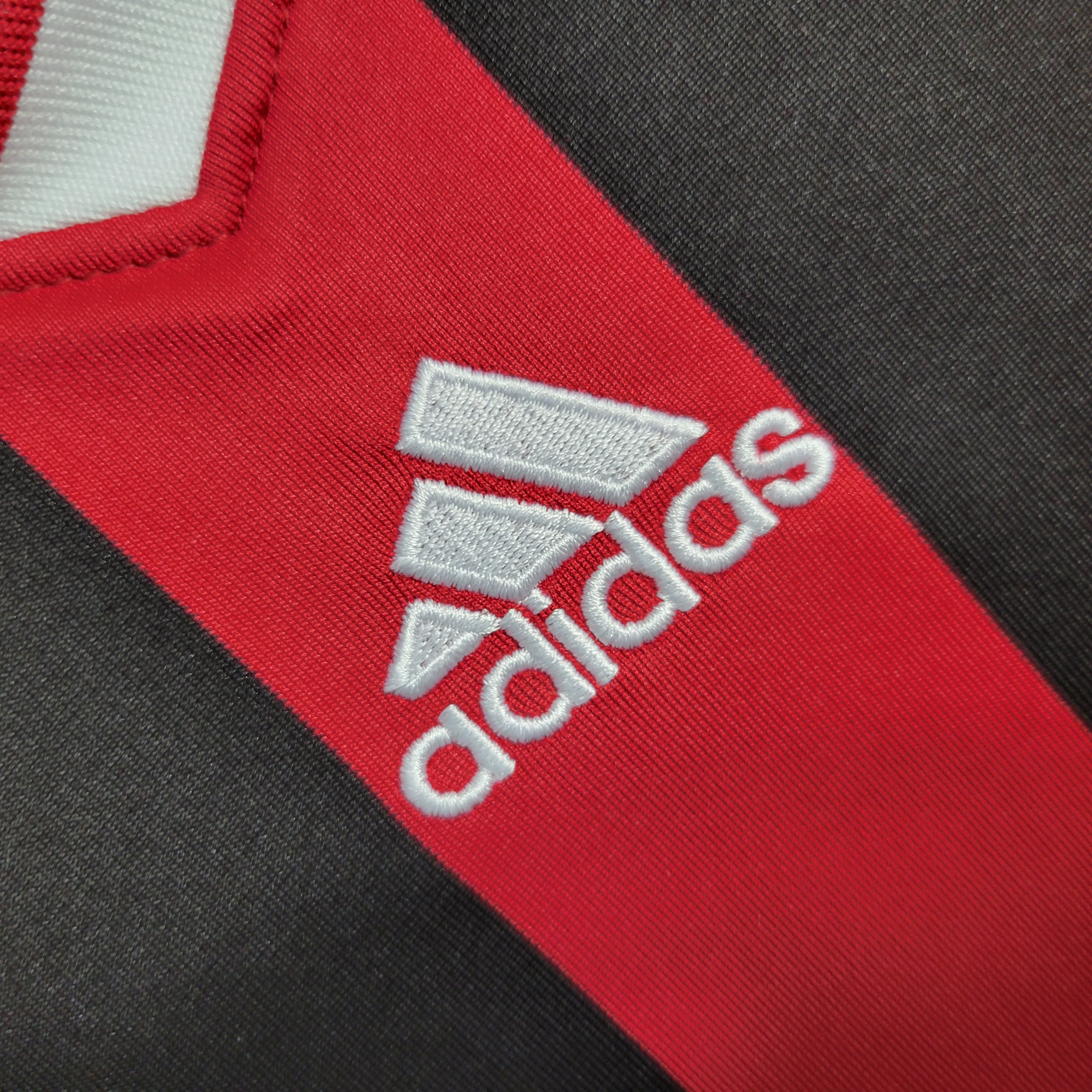 TKH-turbokithub-Retro AC Milan 2009-10 Home Stadium Long Sleeve Jersey