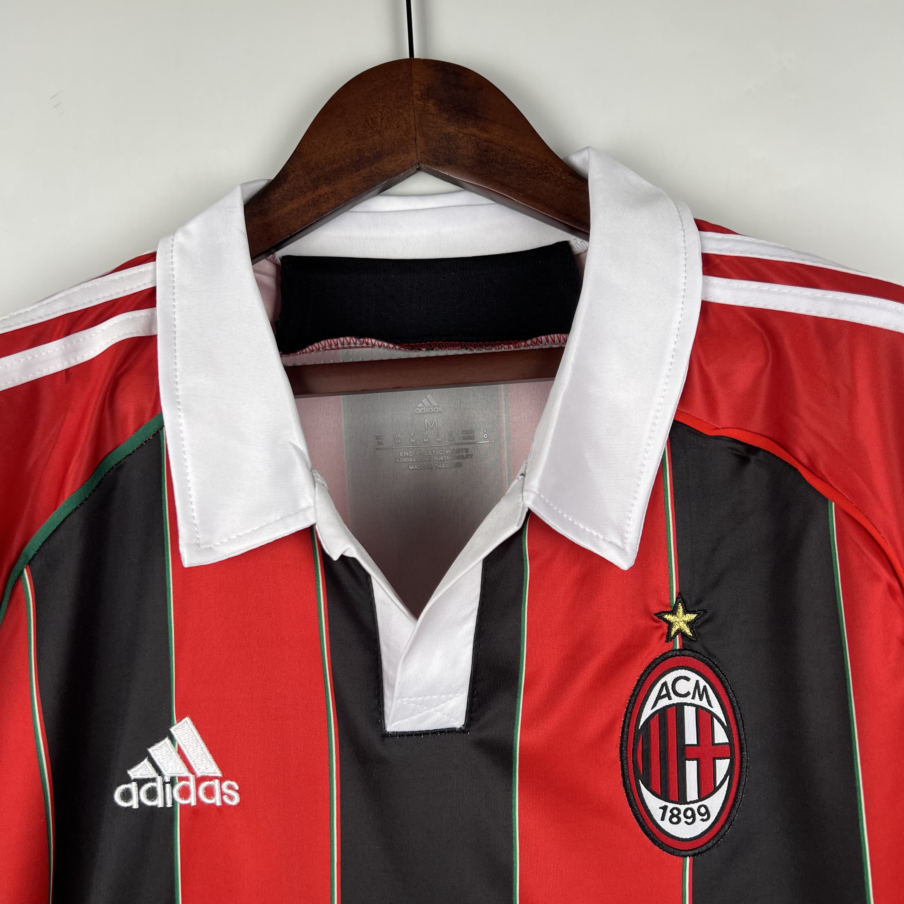 TKH-turbokithub-Retro AC Milan 2012-13 Home Stadium Jersey
