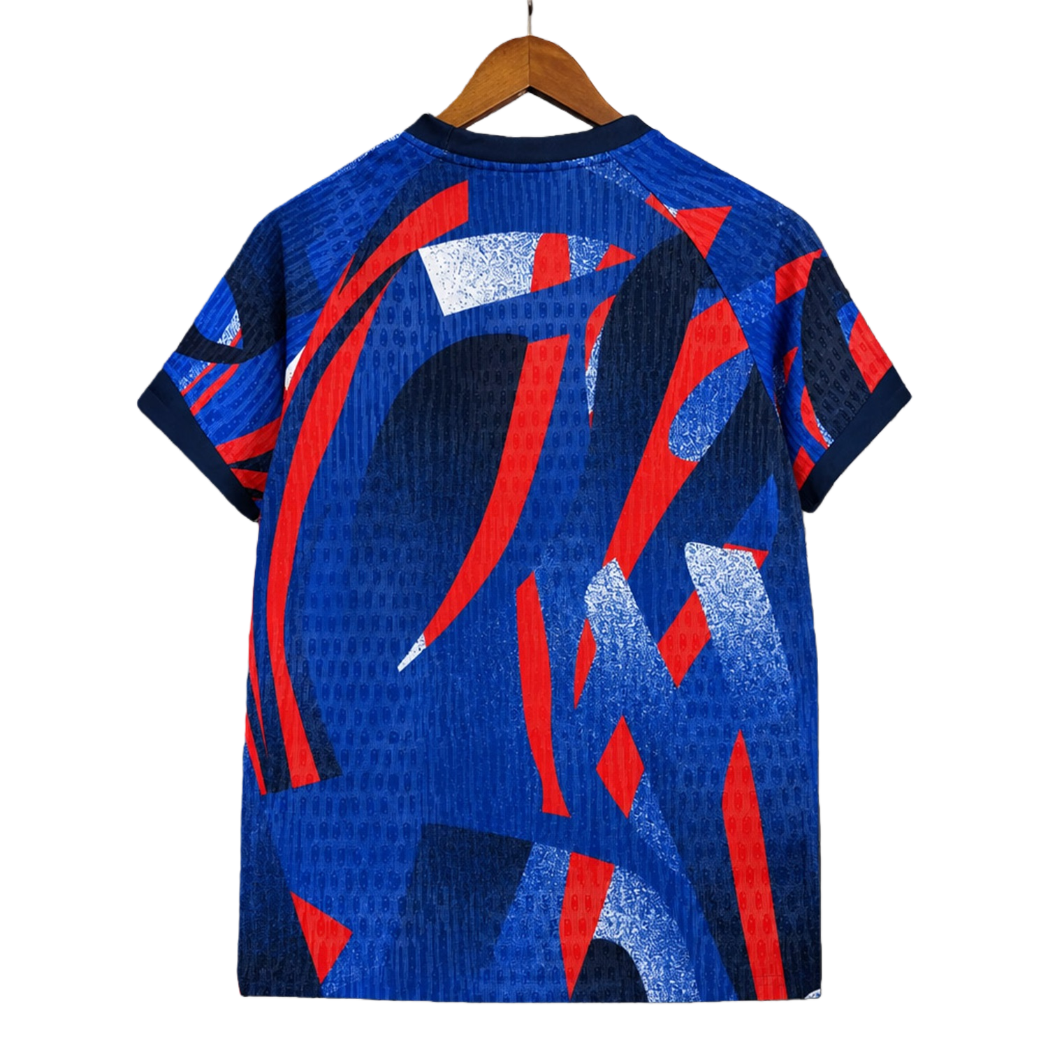 TKH-turbokithub-Barcelona 25-26 Blue With Red Pre-Match Jersey - Fans Version