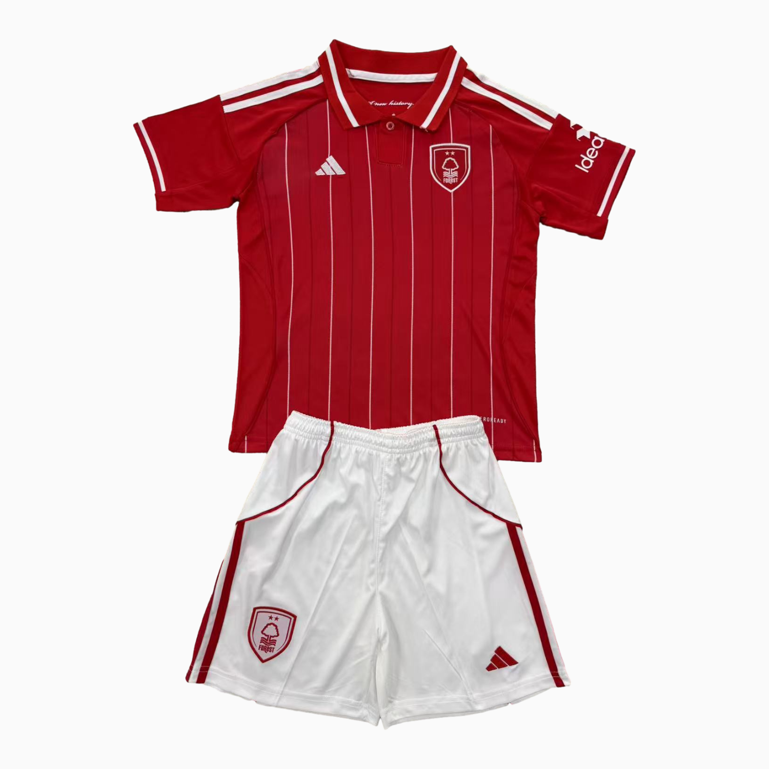 TKH-turbokithub-Nottingham Forest 25-26 Home Men's Adult Jersey Set - Fans Version