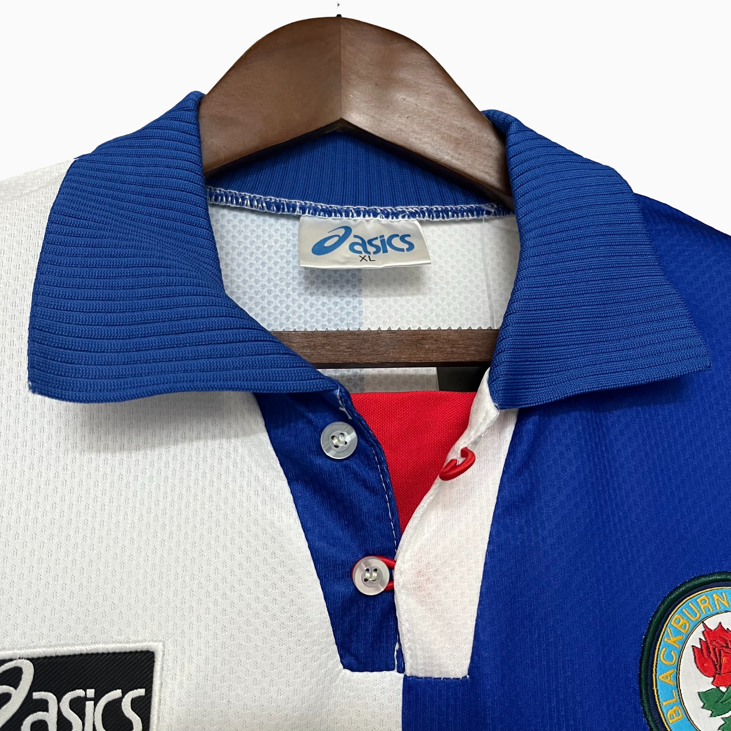 TKH-turbokithub-Retro Blackburn Rovers 1994-95 Home Stadium Jersey