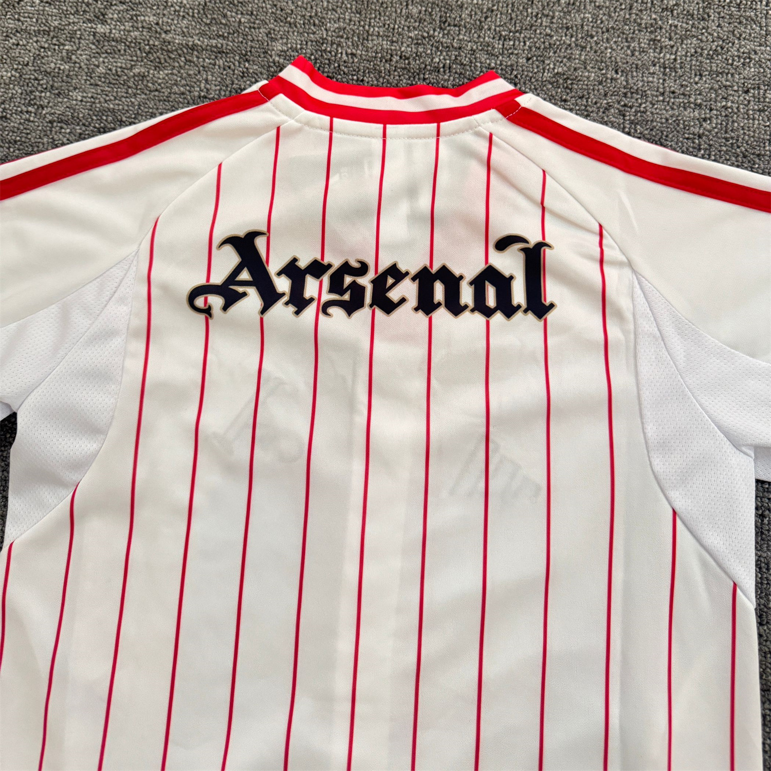 TKH-turbokithub-Arsenal 25-26 White Baseball Kids Kit - Player Version