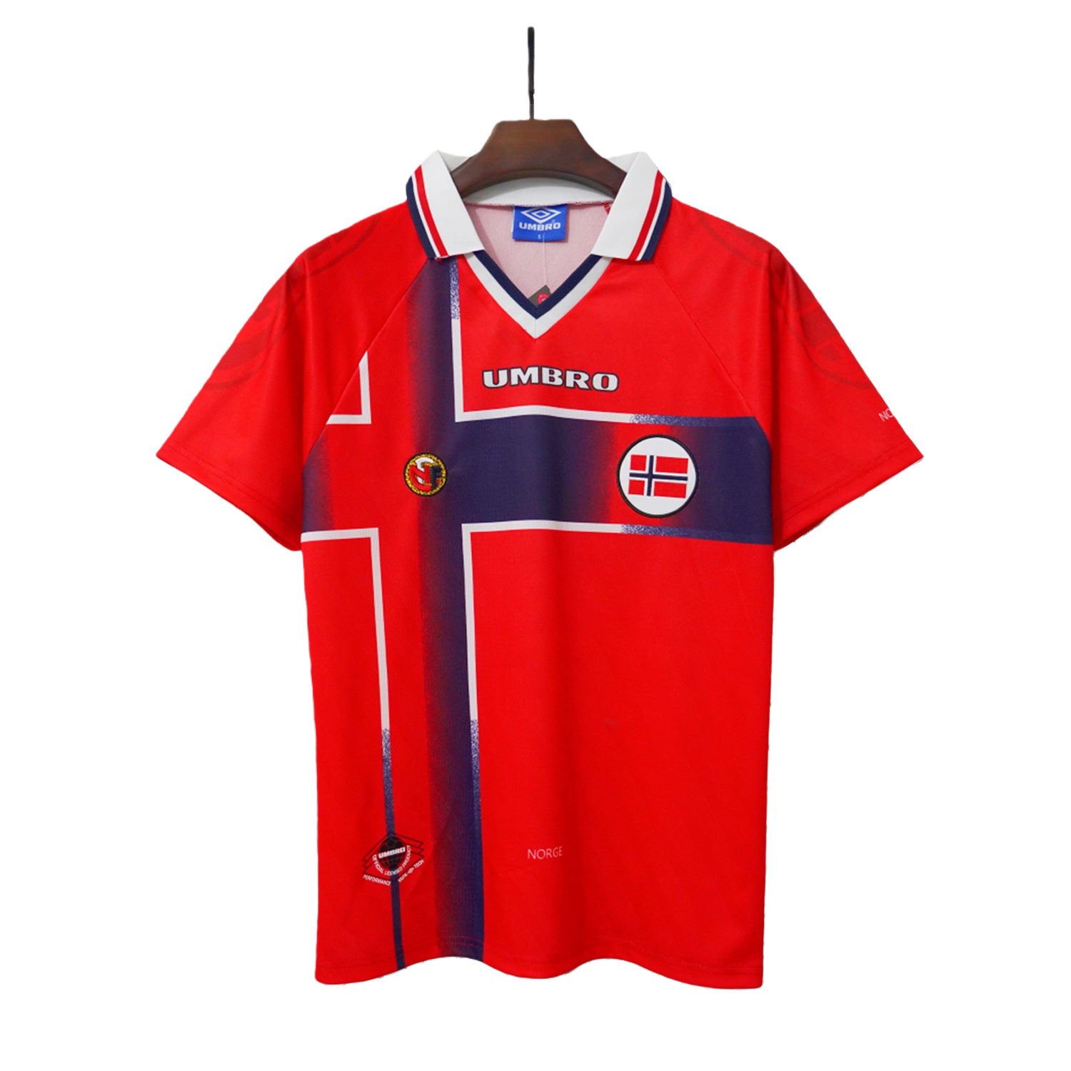 TKH-turbokithub-Retro Norway 1998 Home Jersey