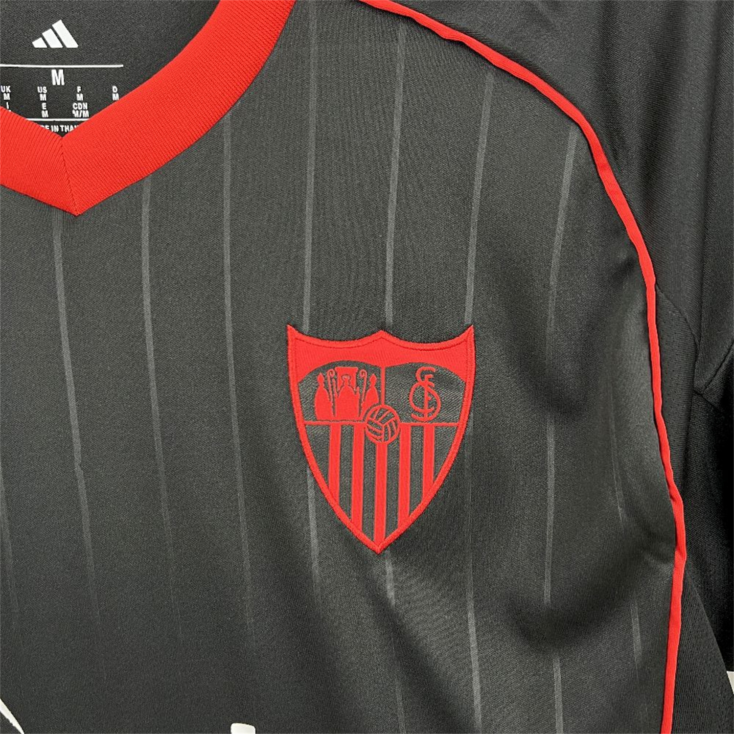 TKH-turbokithub-Sevilla 25-26 Third Black Jersey - Fans Version