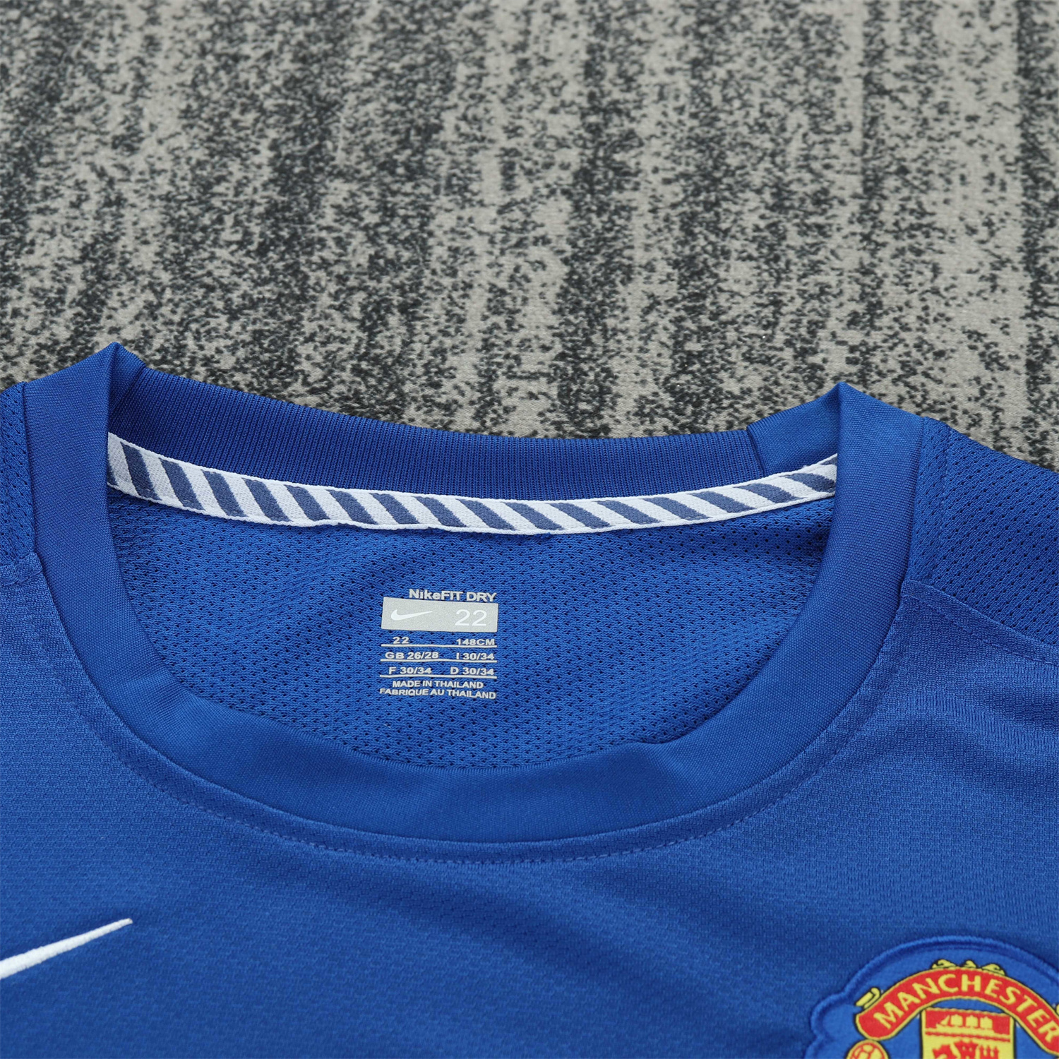 TKH-turbokithub-Retro Manchester United 2008-09 Third Long Sleeves Kids Kit
