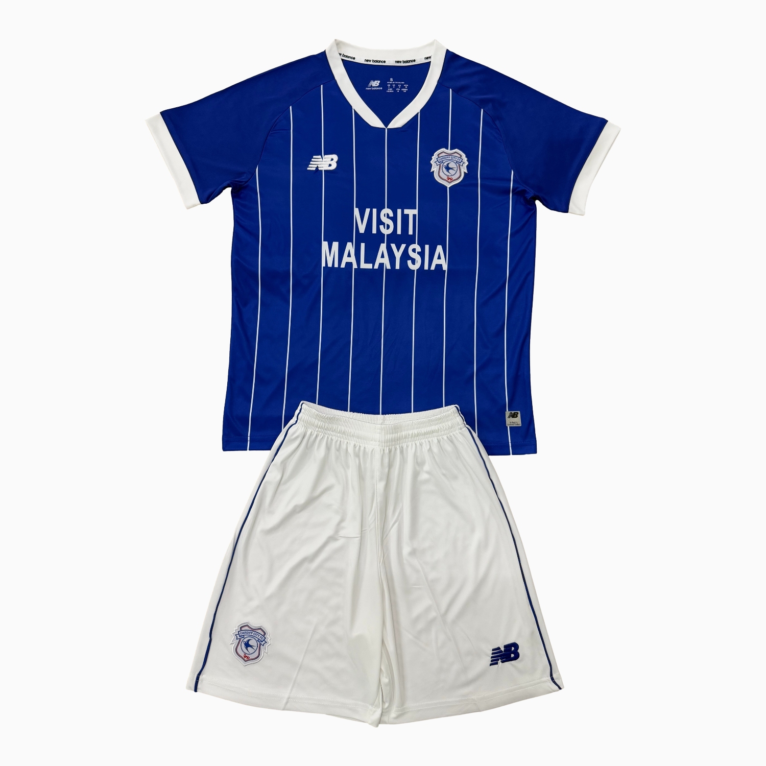 TKH-turbokithub-Cardiff City 25-26 Home Men's Adult Jersey Set - Fans Version