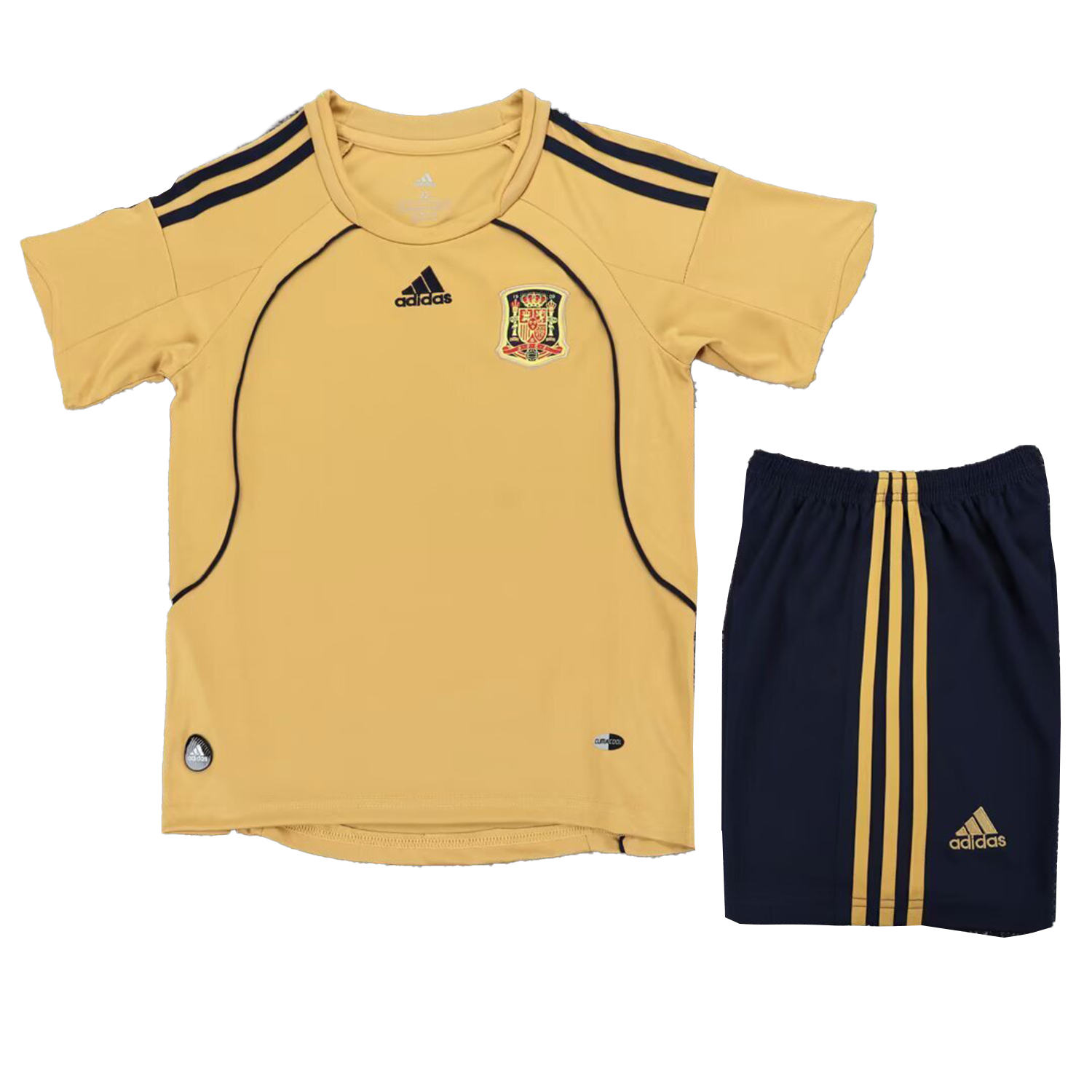 TKH-turbokithub-Retro Spain 2008 Away Kids Kit