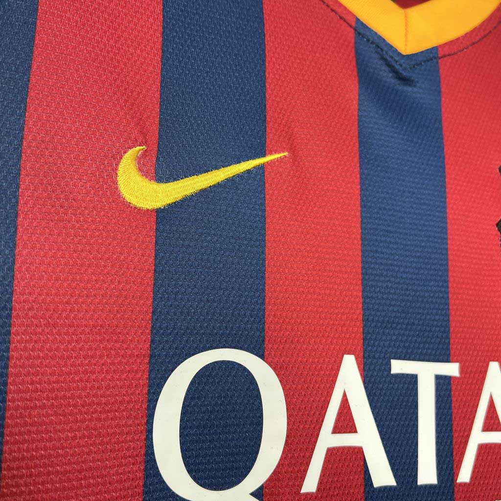 TKH-turbokithub-Retro Barcelona 13-14 Home Stadium Jersey
