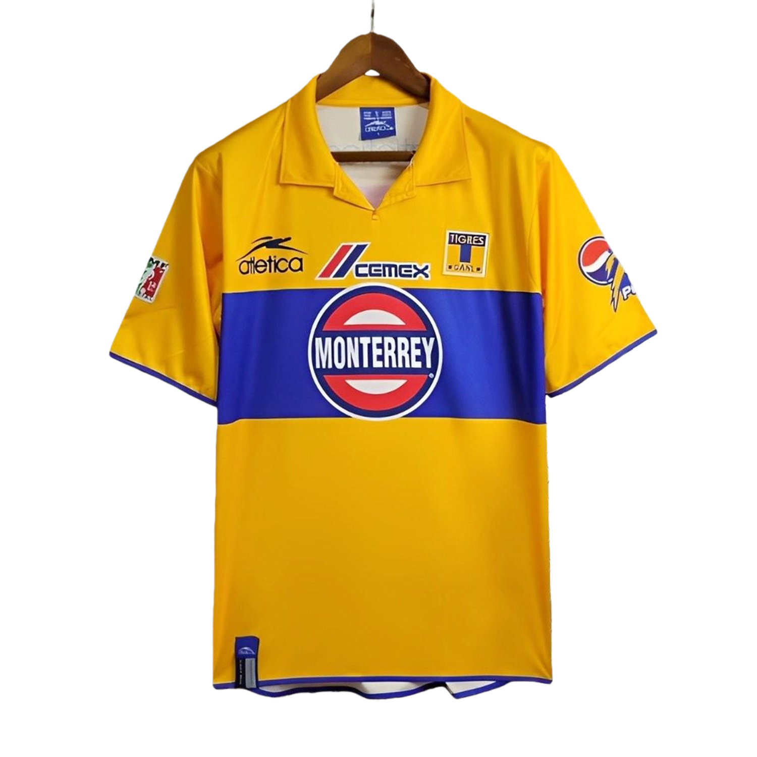 TKH-turbokithub-Retro Tigres UANL 2006 Copa Libertadores Home Jersey