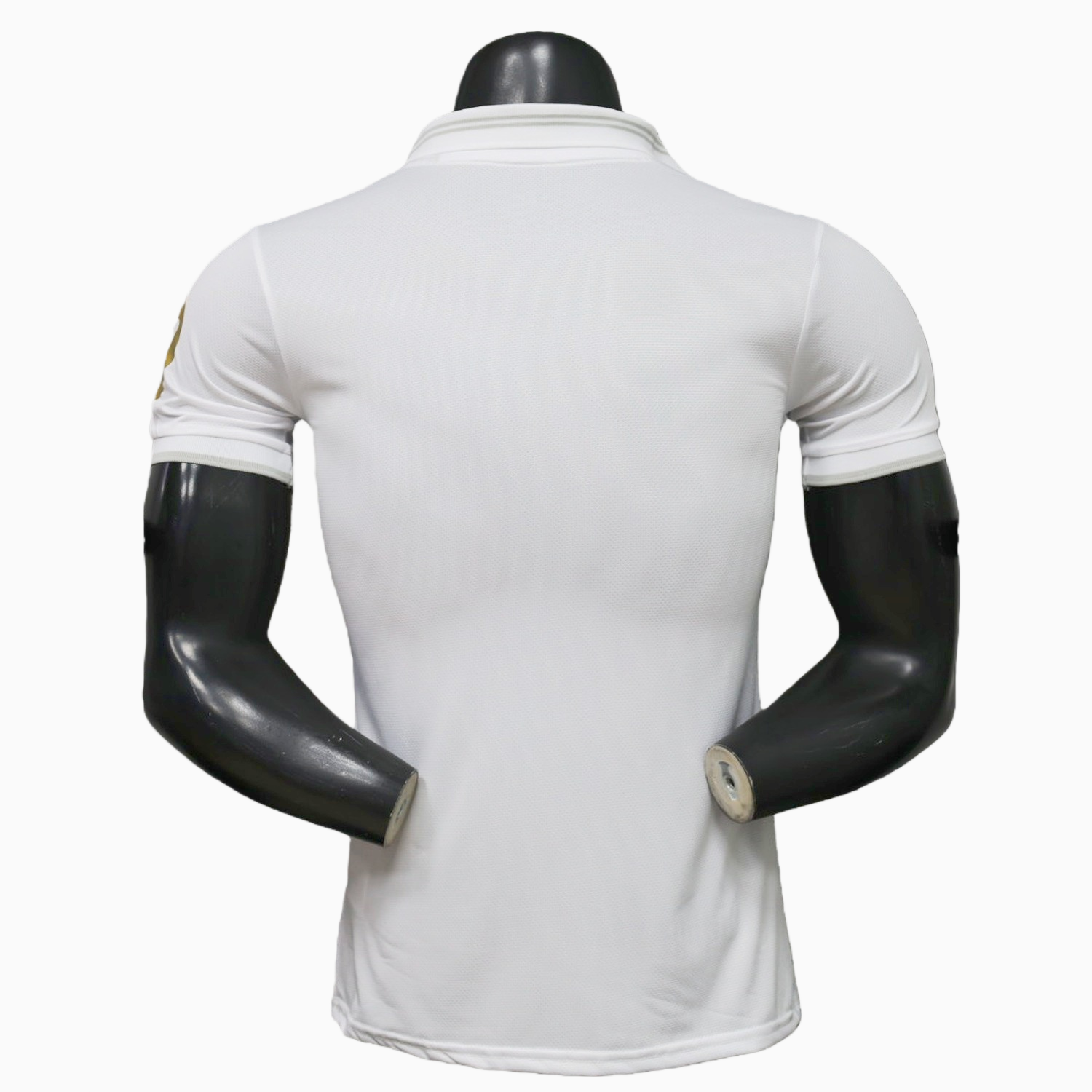 TKH-turbokithub-Real Madrid 26-27 White Gold Lapel Special Jersey - Player Version