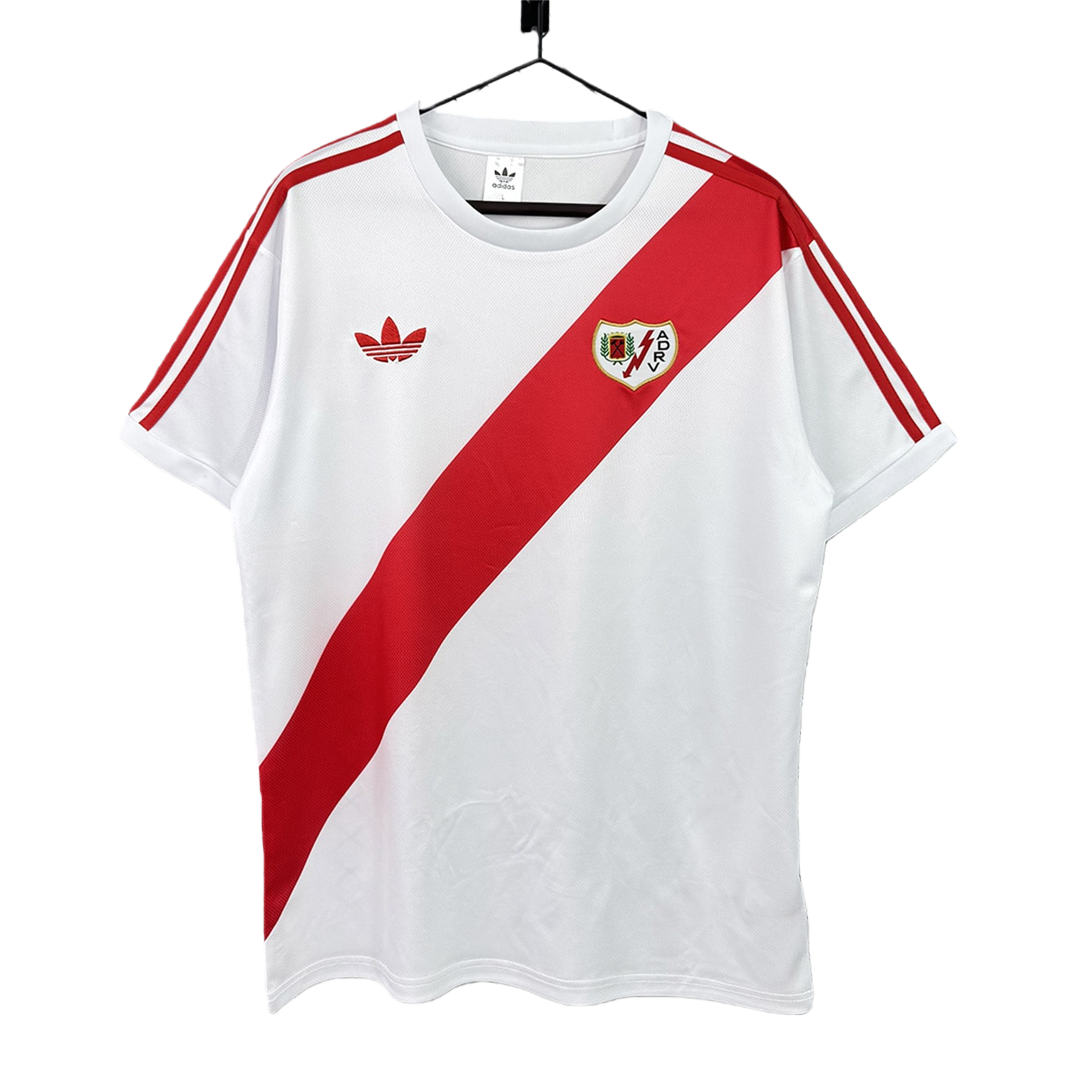 TKH-turbokithub-Retro Rayo Vallecano 1977-79 Home Jersey - Fans Version