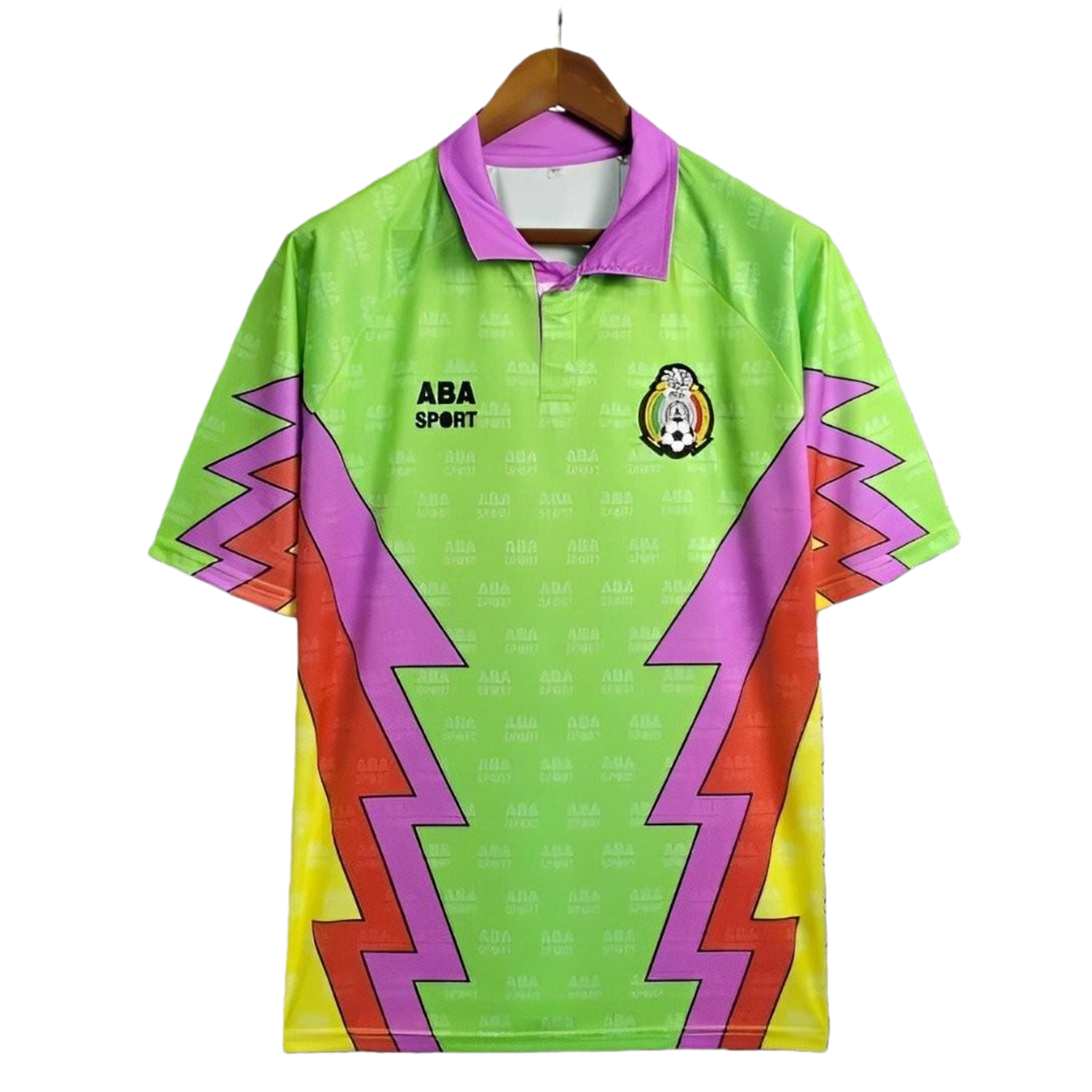 TKH-turbokithub-Retro Mexico 1994 Goalkeeper Green Jersey