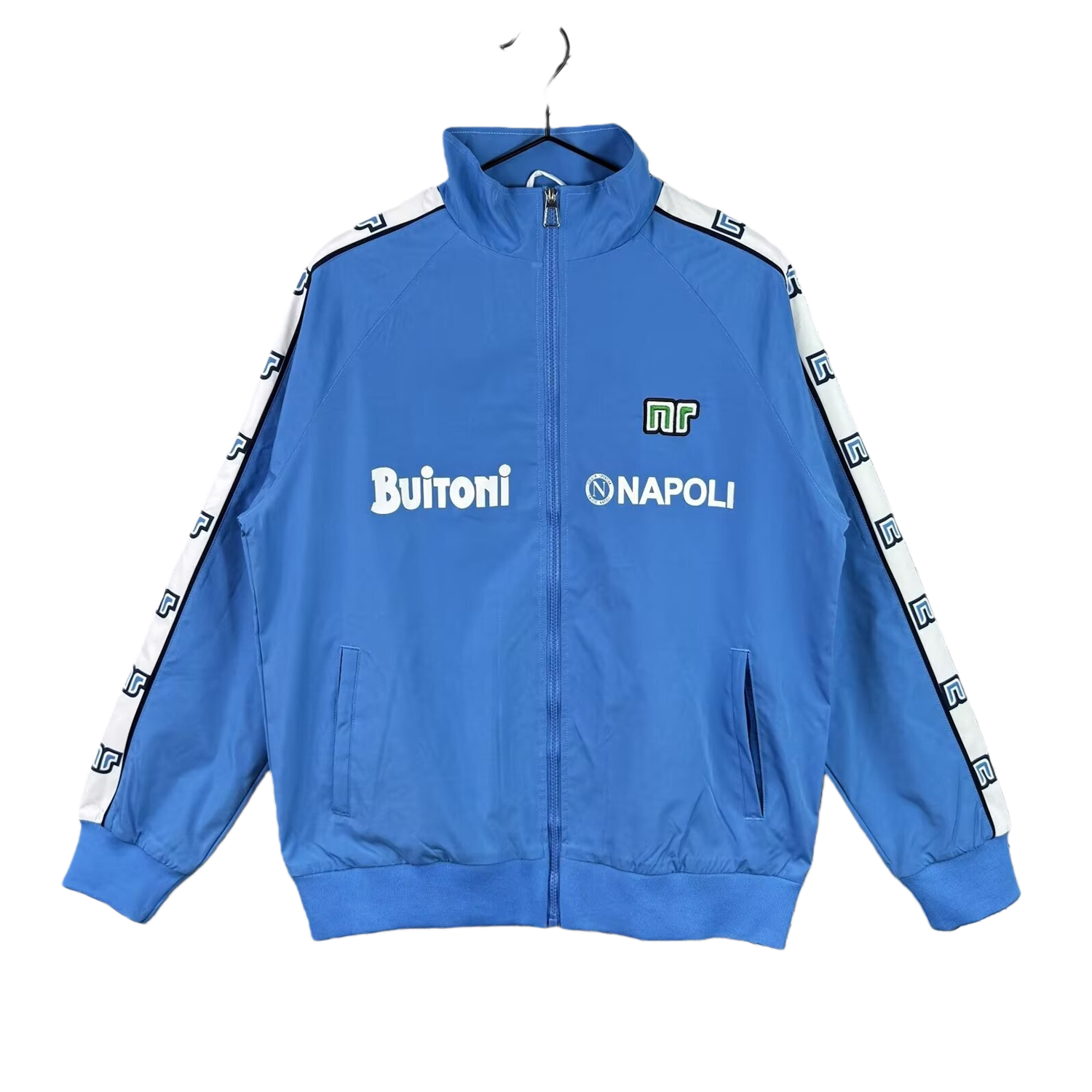 TKH-turbokithub-Retro Napoli 1987-88 Blue Windbreaker