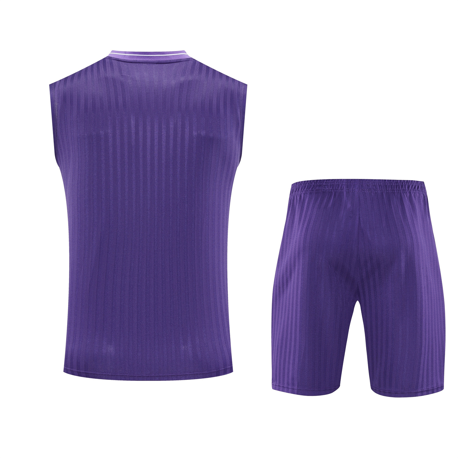TKH-turbokithub-Real Madrid 25-26 Vest Training Set - Pure Purple Vest & Purple Shorts