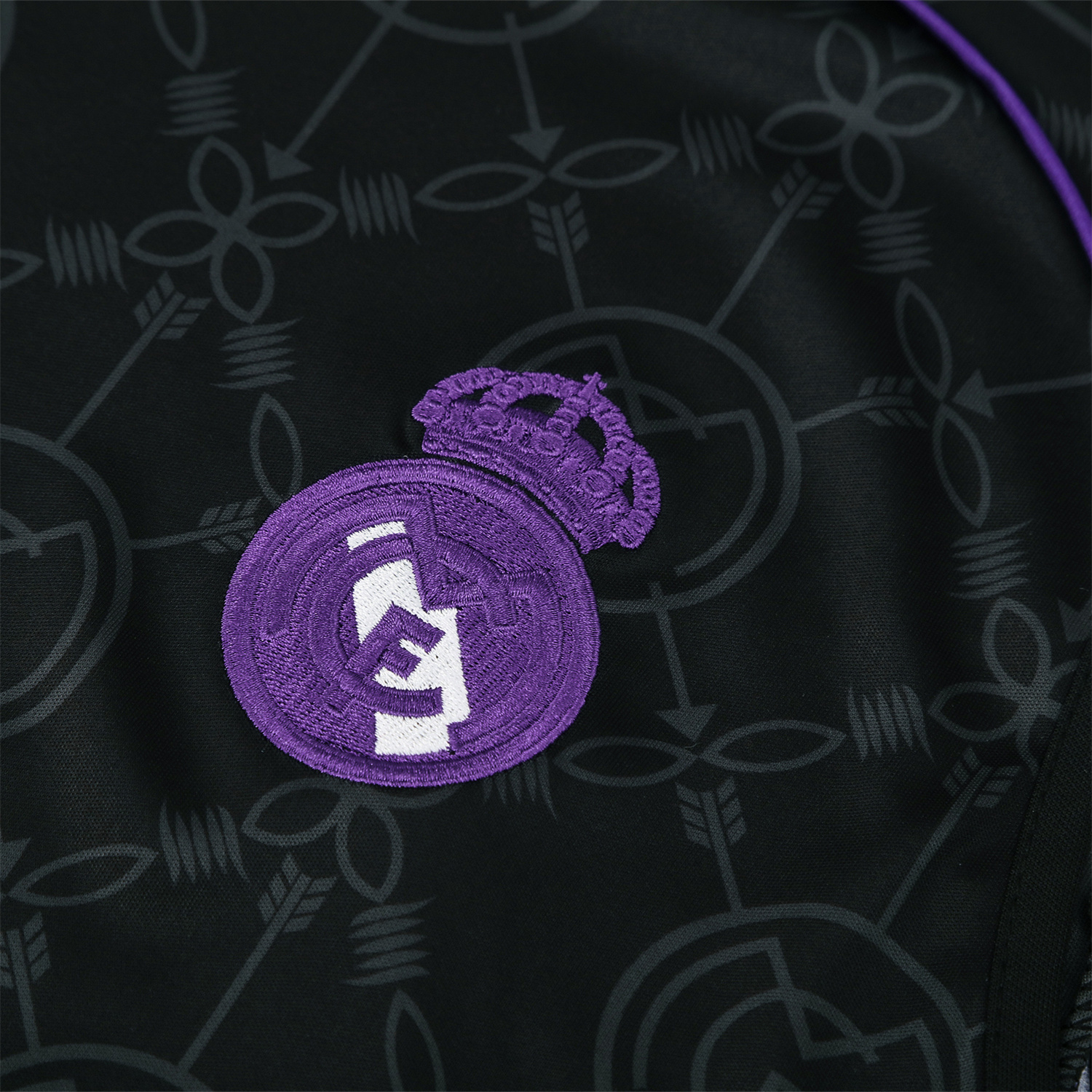 TKH-turbokithub-Real Madrid 25-26 Vest Training Set - Blue Edge Black Vest & Black Shorts
