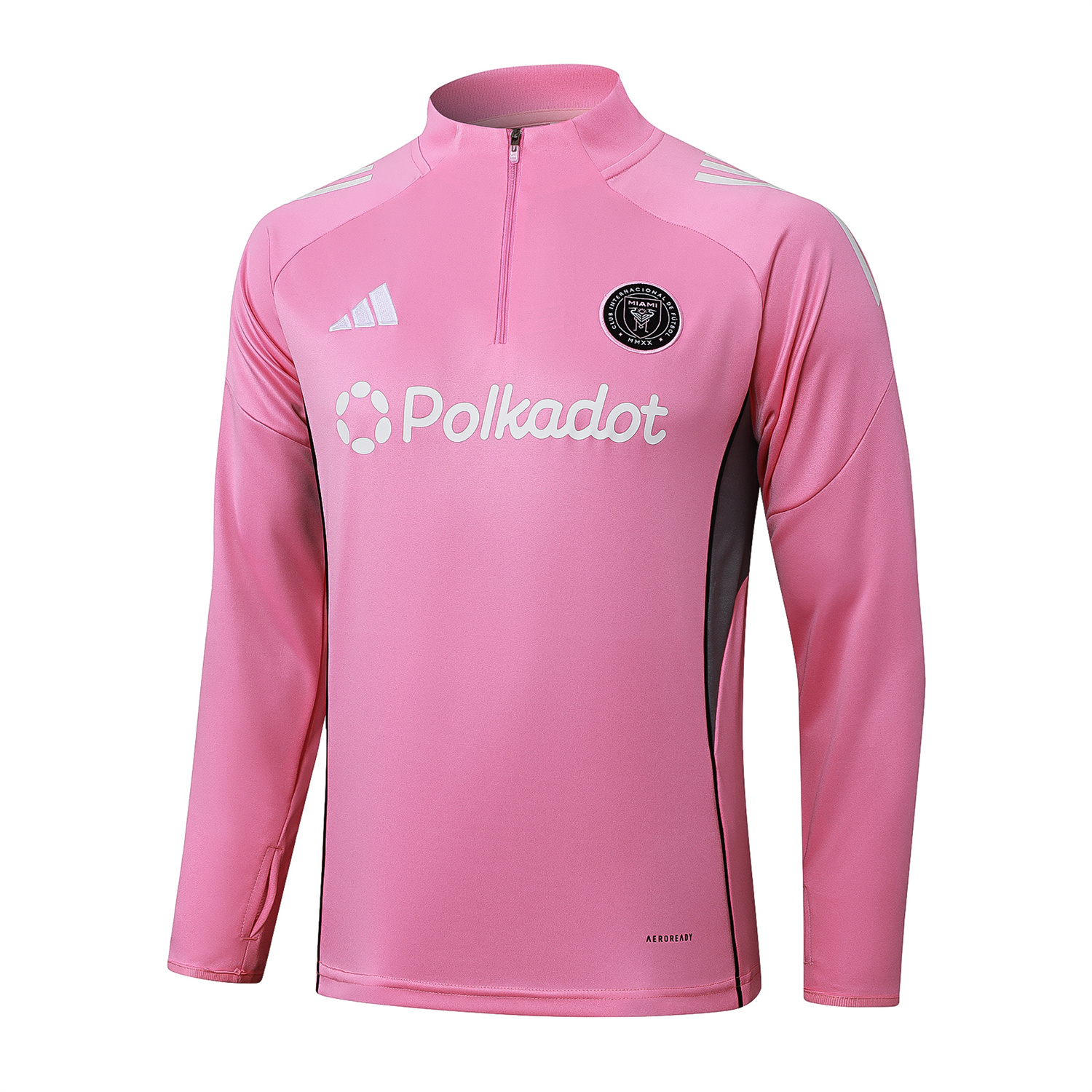 TKH-turbokithub-INT M.A.M 25-26 Long Sleeves Training Set - Pink Top & Black Pants
