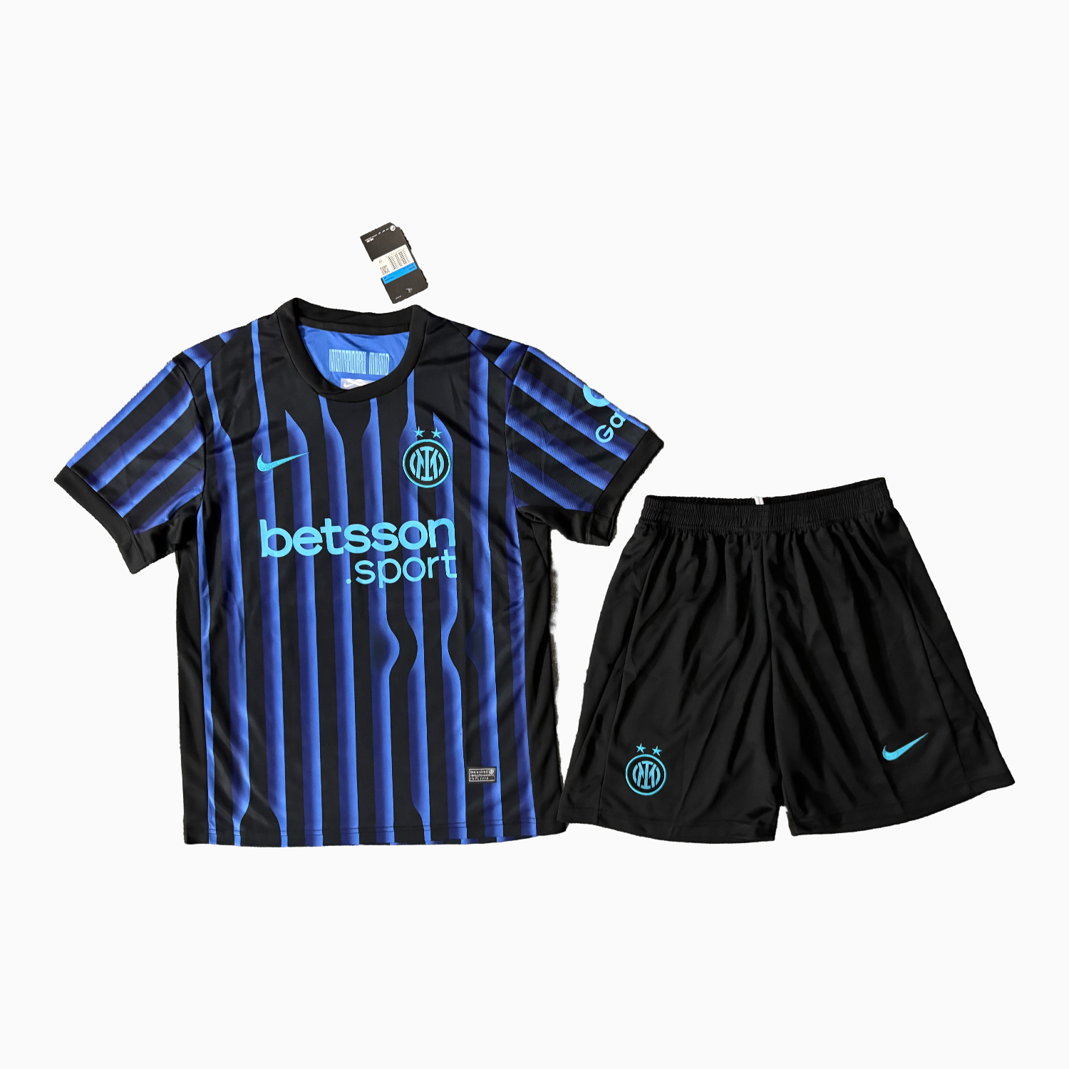 TKH-turbokithub-Inter Milan 25-26 Home Men's Adult Jersey Set - Fans Version