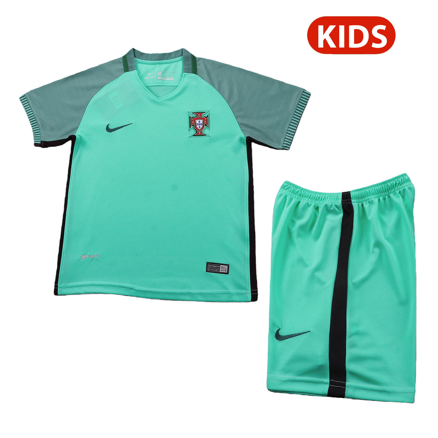 TKH-turbokithub-Retro Portugal 2016 Away Kids Kit