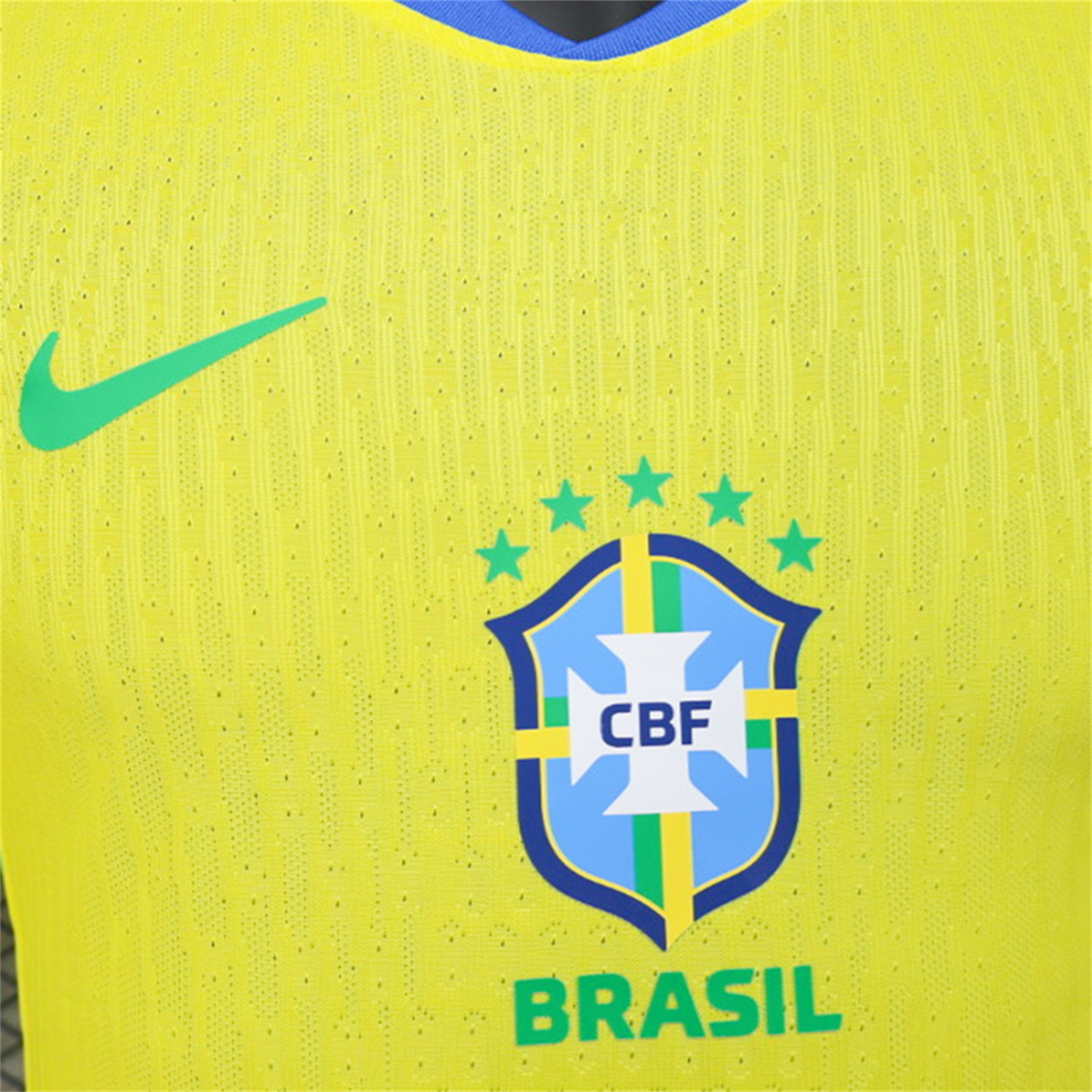 TKH-turbokithub-Brazil 2025 Women's Team Home Long Sleeves Jersey - Men's Player Version