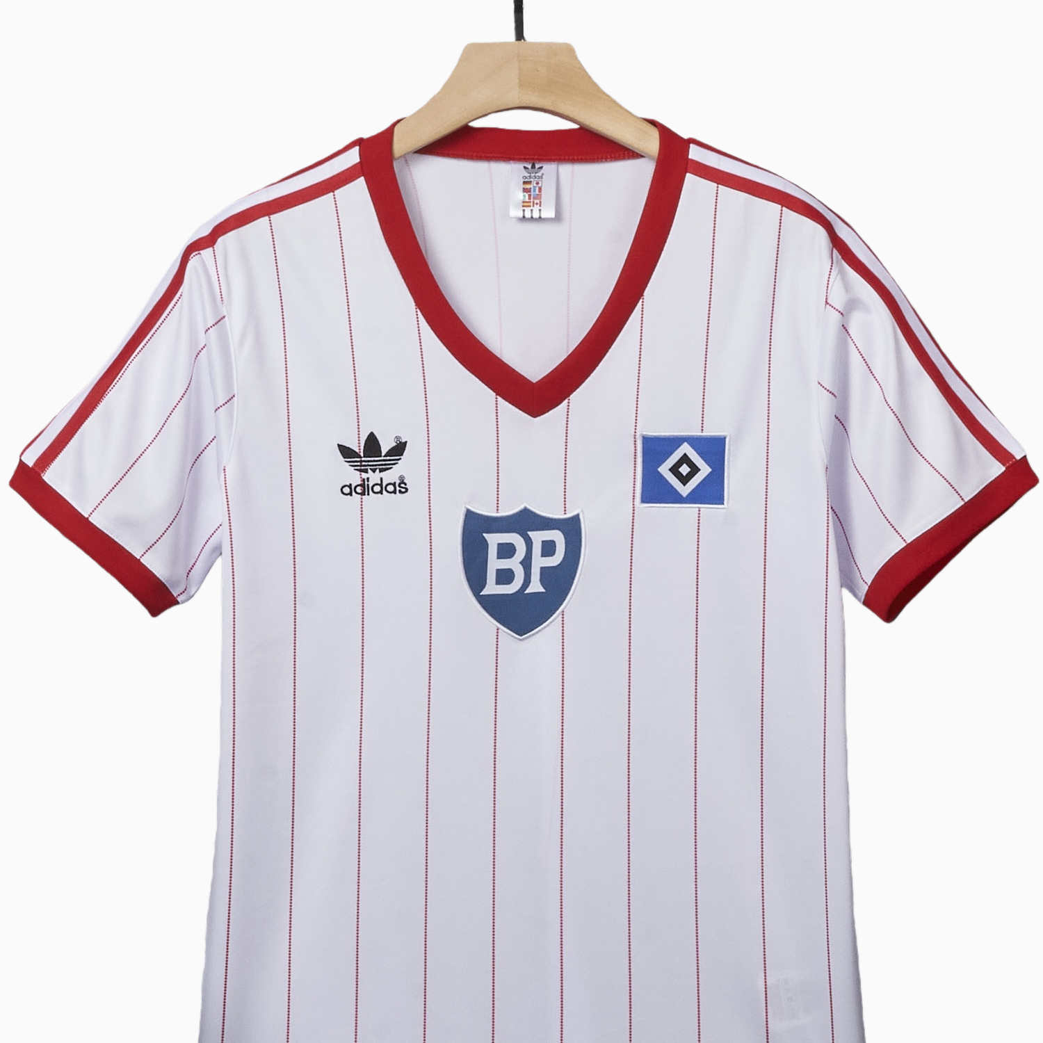 TKH-turbokithub-Retro Hamburger SV 83-84 Home Jersey