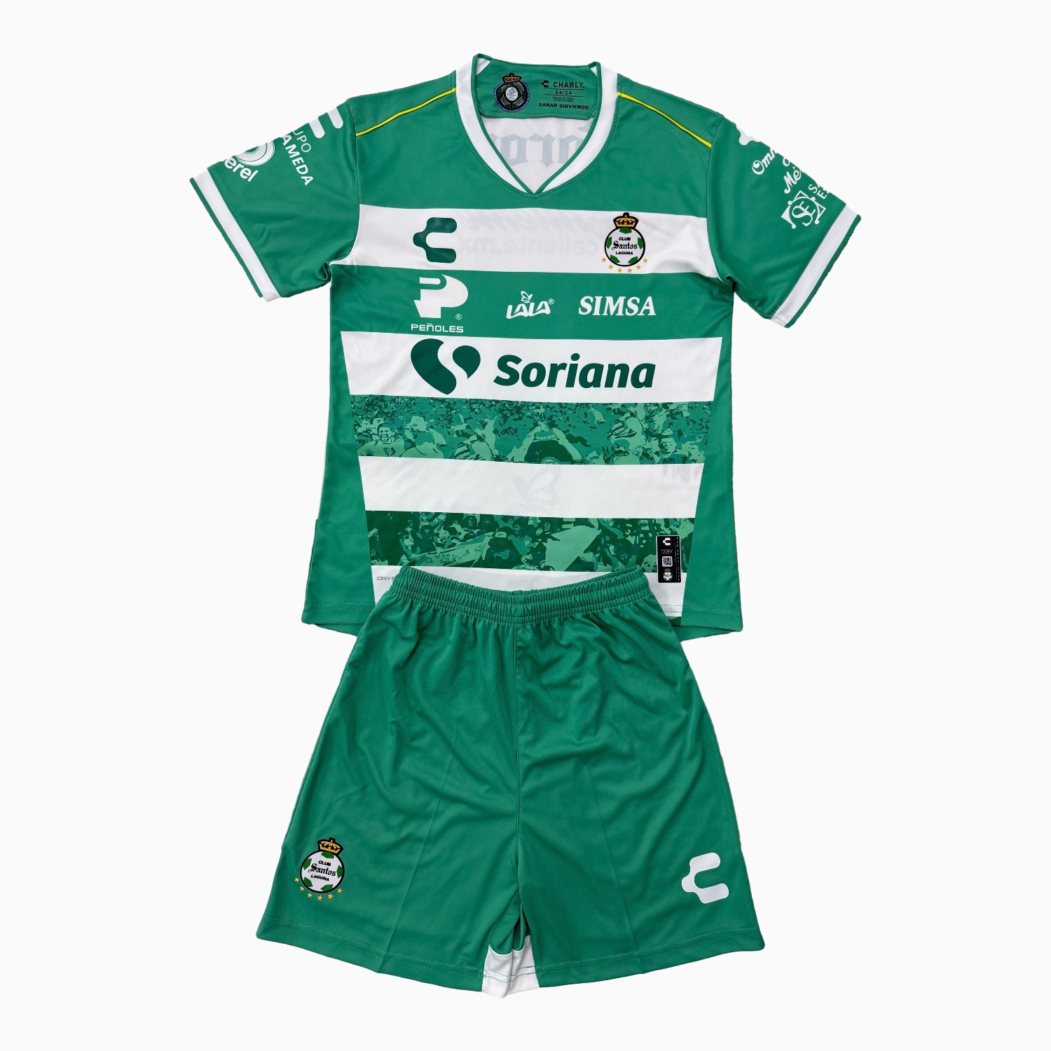 TKH-turbokithub-Santos Laguna 25-26 Home Men's Adult Jersey Set - Fans Version