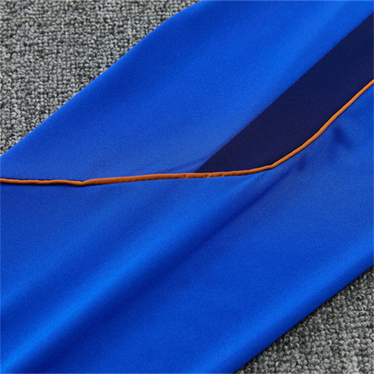 TKH-turbokithub-France 2026 Kids Long Sleeve Training Set - Royal Blue Top & Pants