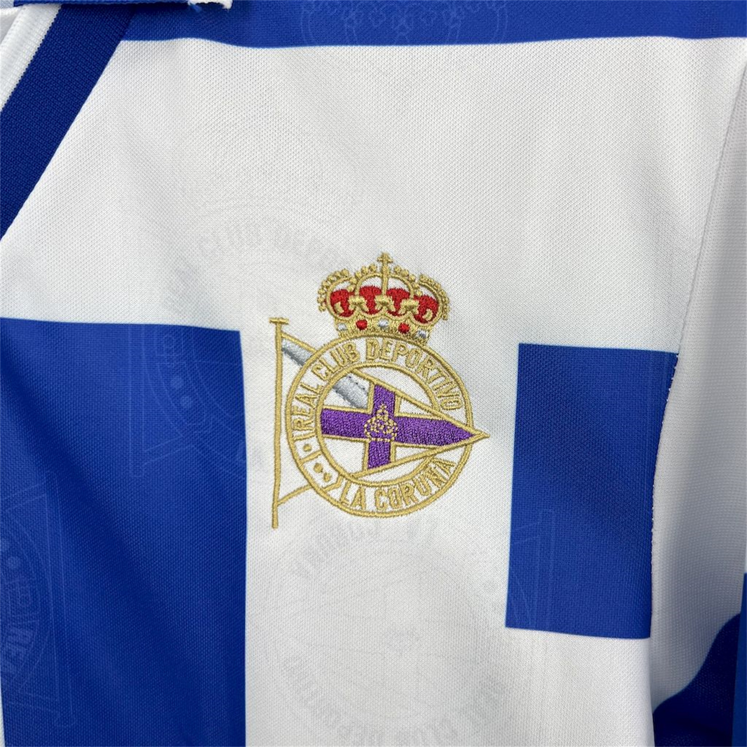 TKH-turbokithub-Retro Deportivo de La Coruña 1994-95 Home Jersey