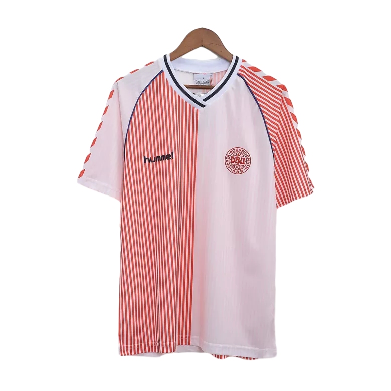 TKH-turbokithub-Retro Denmark 1986 Away Stadium Jersey