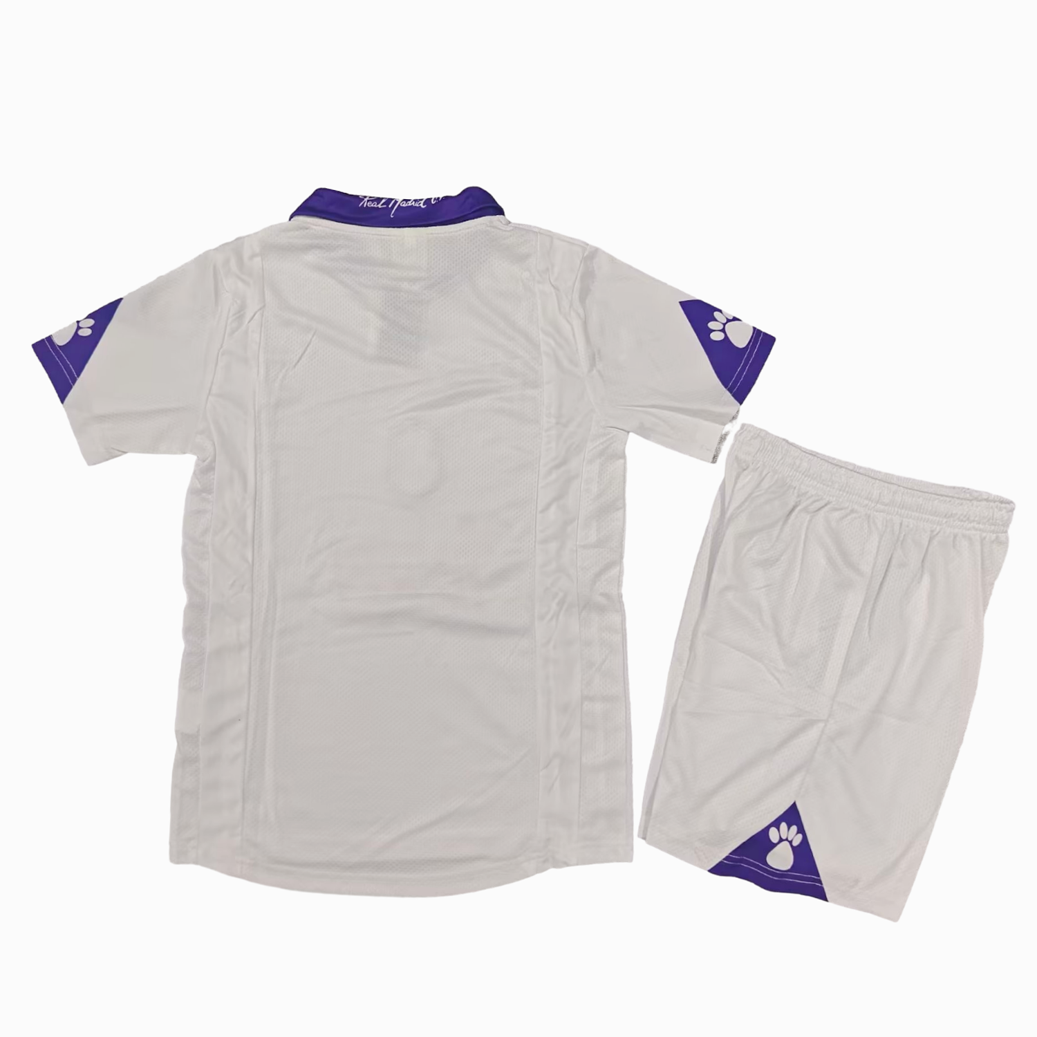TKH-turbokithub-Retro Real Madrid 1997-98 Home Kids Kit