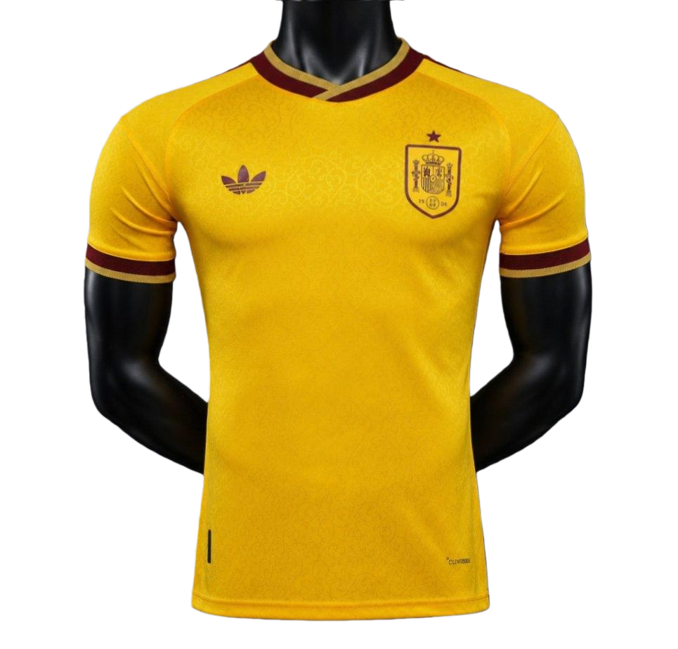 TKH-turbokithub-Spain 2026 Yellow Special Jersey - Player Version