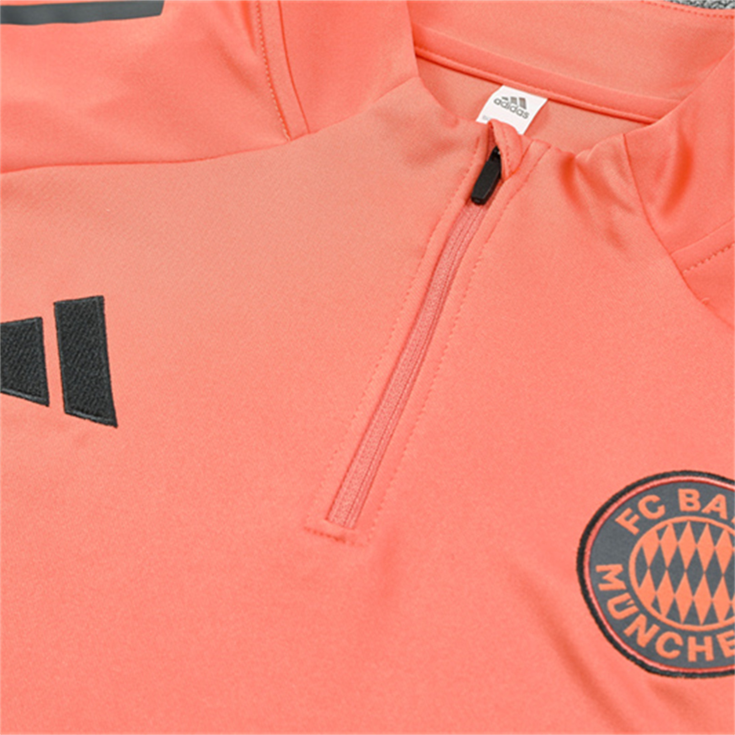 TKH-turbokithub-Bayern Munich 25-26 Kid Long Sleeves Training Set - Orange Top & Gray Pants