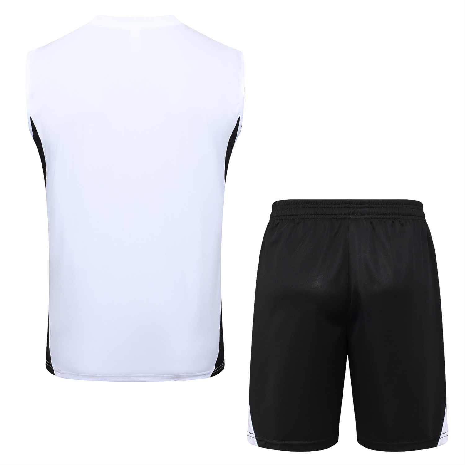 TKH-turbokithub-Liver.pool 25-26 Vest Training Set - White Vest & Black Shorts