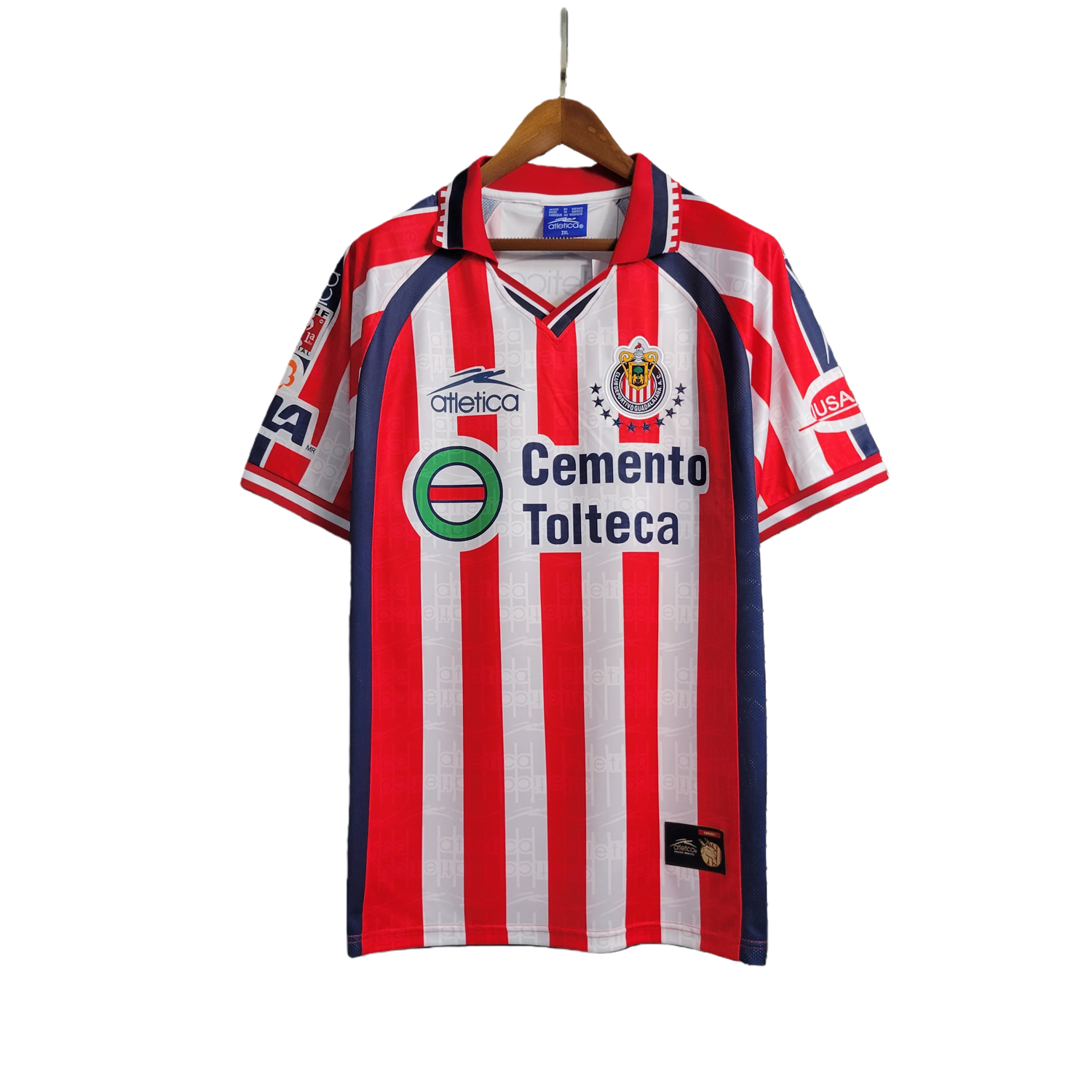 TKH-turbokithub-Retro Chivas de Guadalajara 99-00 Home Stadium Jersey