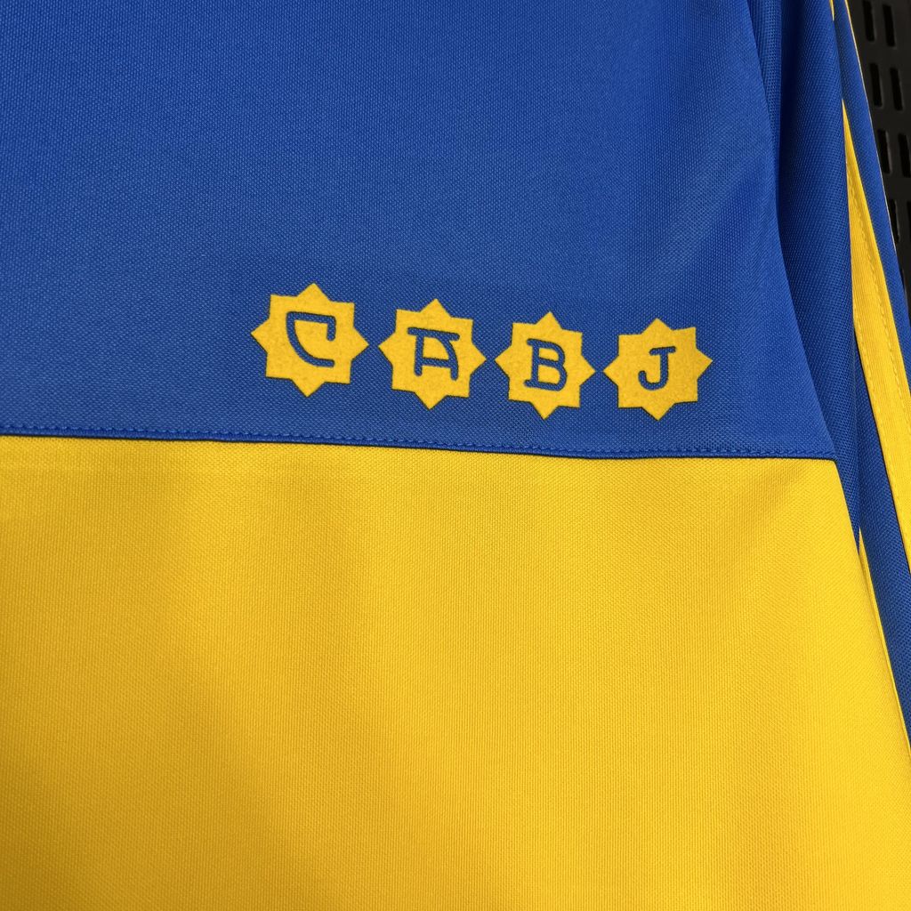 TKH-turbokithub-Retro Boca Juniors 1981-82 Home Long Sleeve Jersey
