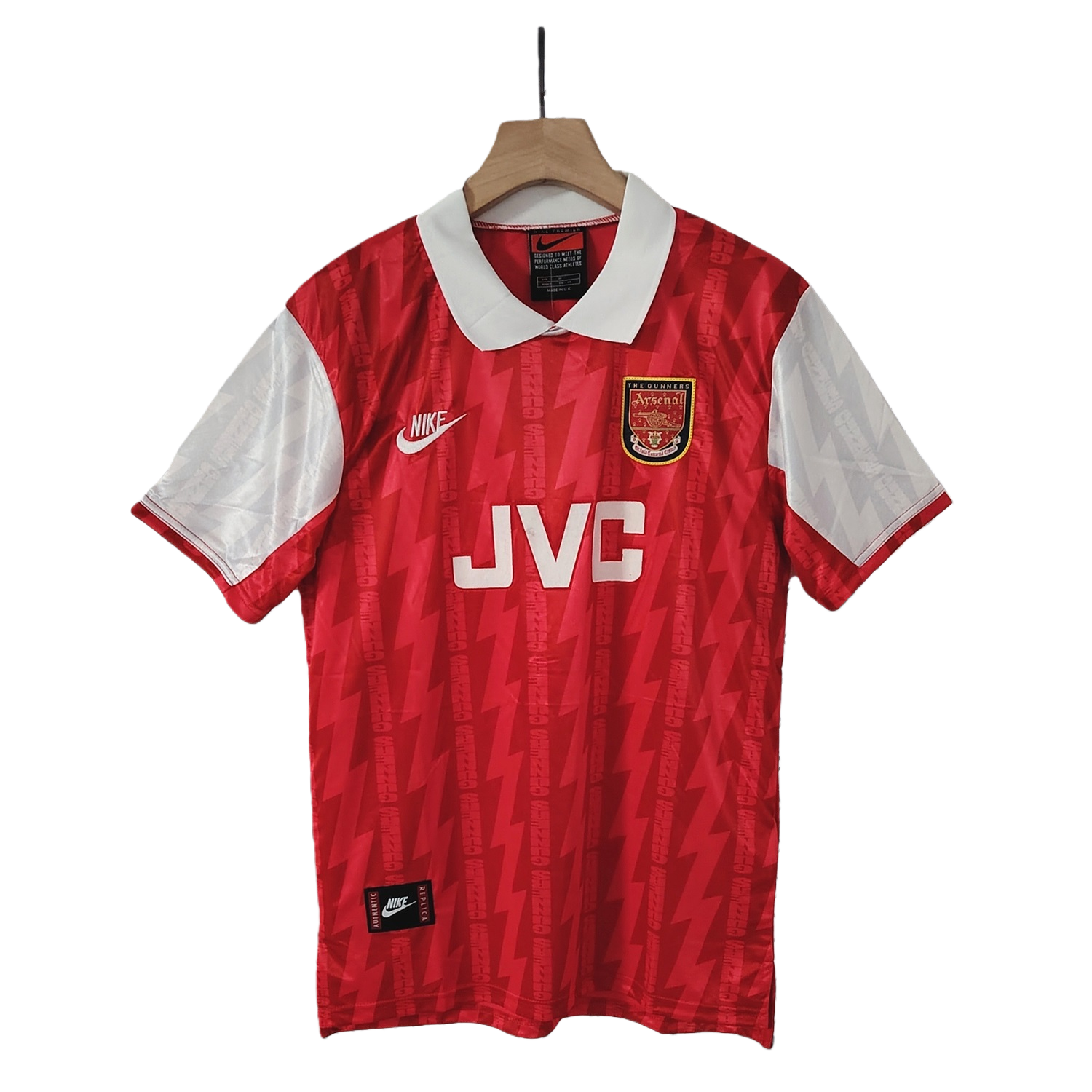 TKH-turbokithub-Retro Arsenal 95-96 Home Jersey
