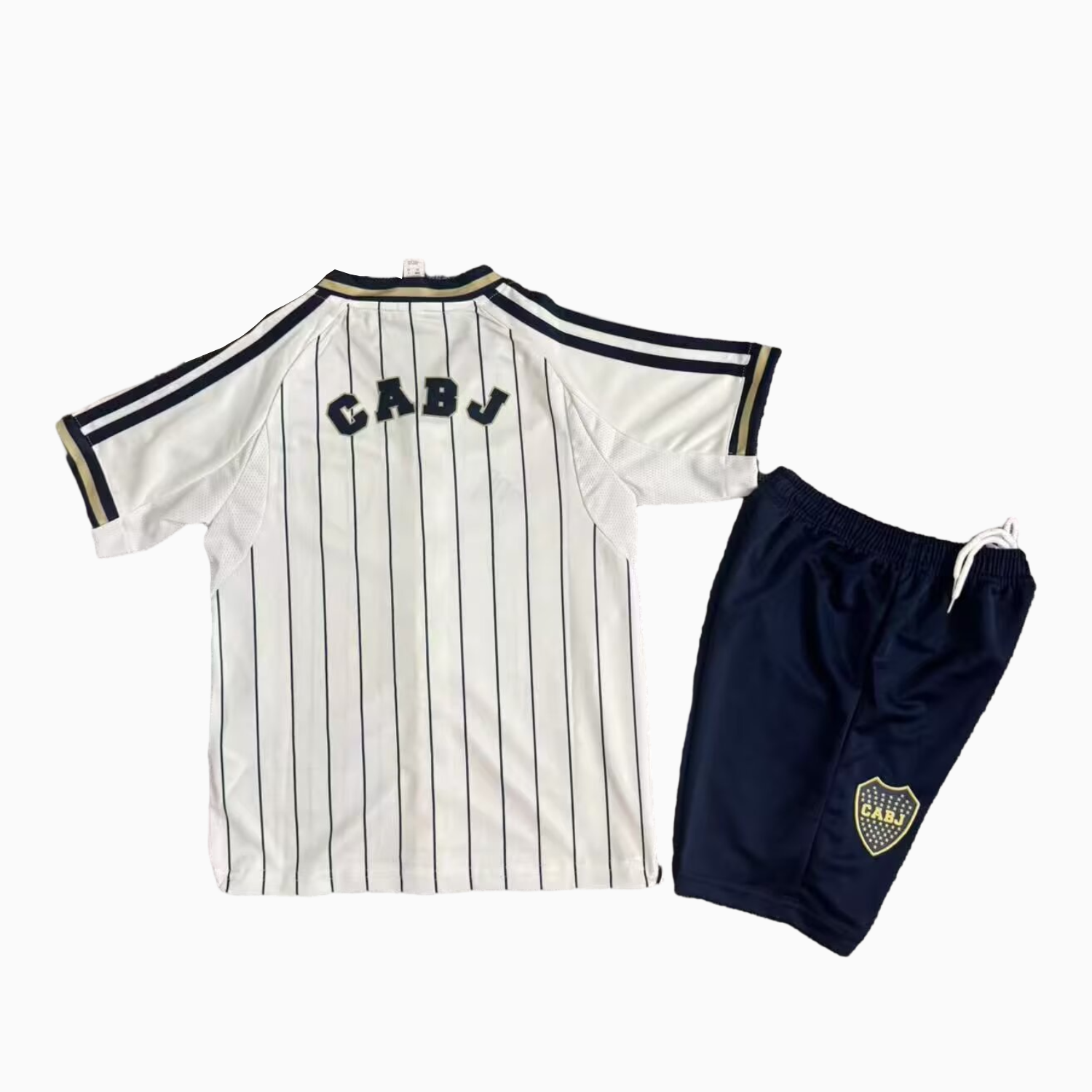 TKH-turbokithub-Boca Juniors 25-26 White Baseball Kids Kit