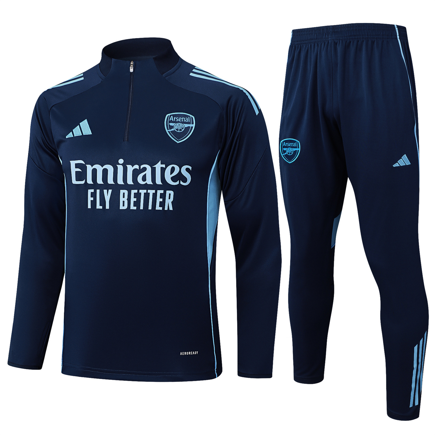 TKH-turbokithub-Arsenal 25-26 Long Sleeve Training Set - Deep Blue
