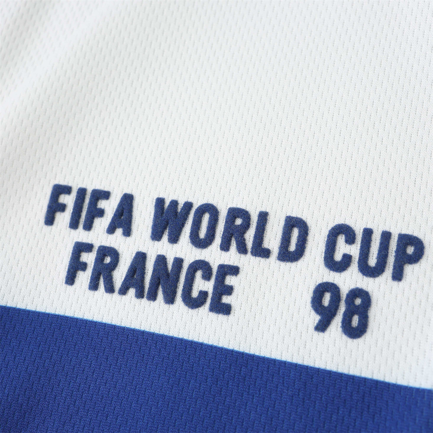 TKH-turbokithub-Retro France 1998 Away Long Sleeves Jersey (with 1998 World Cup mark on right chest)