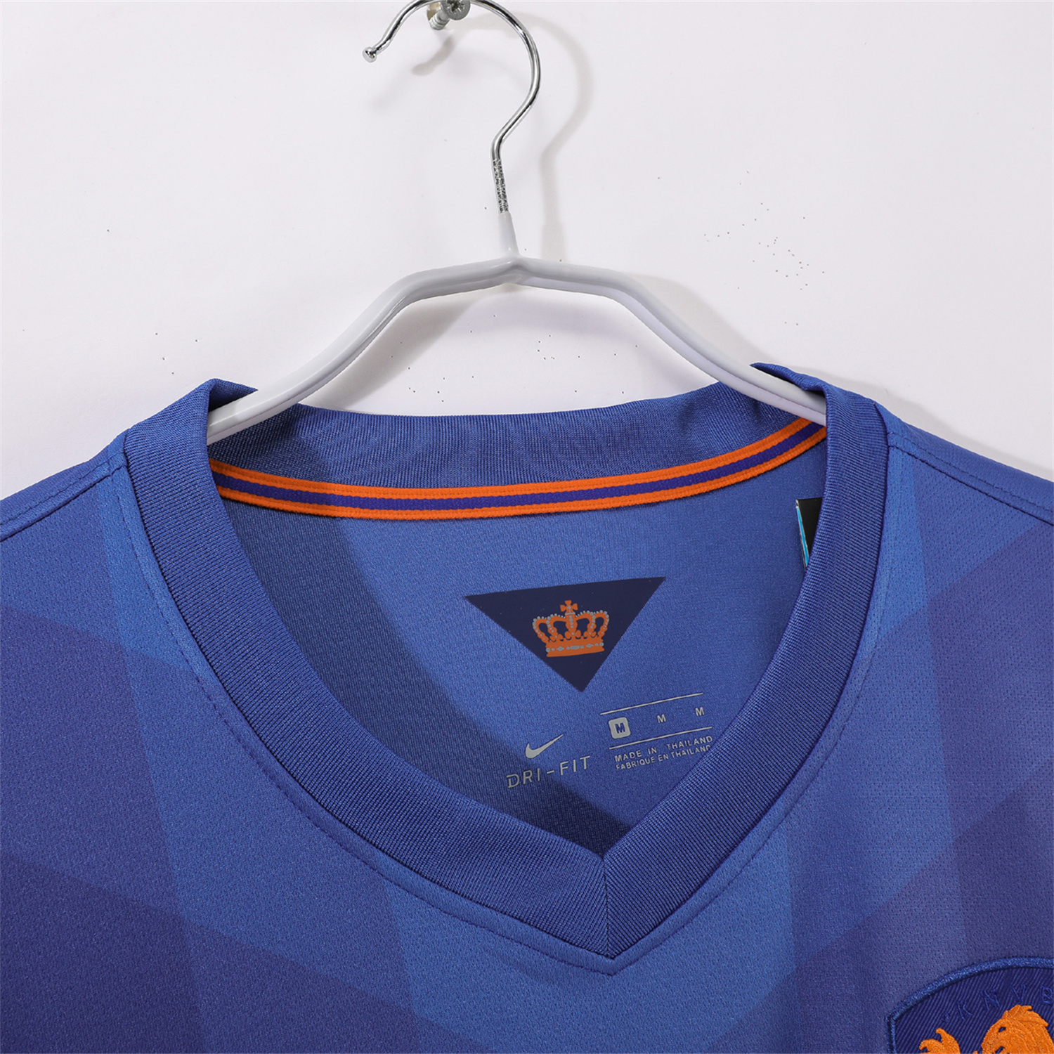 TKH-turbokithub-Retro Netherlands 2014 Away Blue Jersey