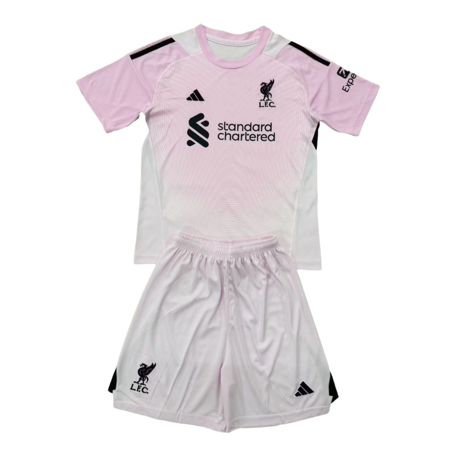 TKH-turbokithub-Liver.pool 25-26 Light Pink Goalkeeper Men's Adult Jersey Set - Fans Version