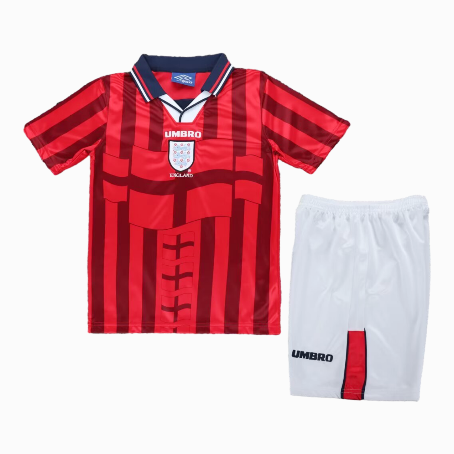 TKH-turbokithub-Retro England 1998 Away Kids Kit