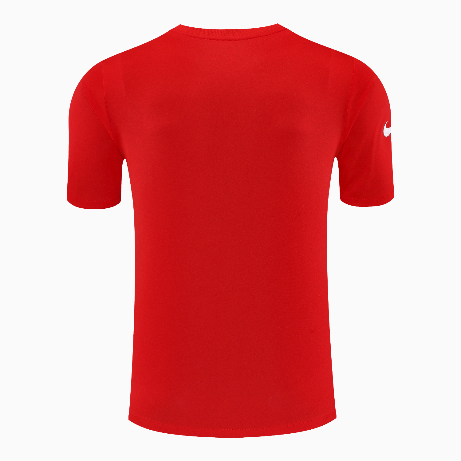 TKH-turbokithub-Atletico Madrid Short-Sleeve Training Set - Red White Top & Blue Shorts